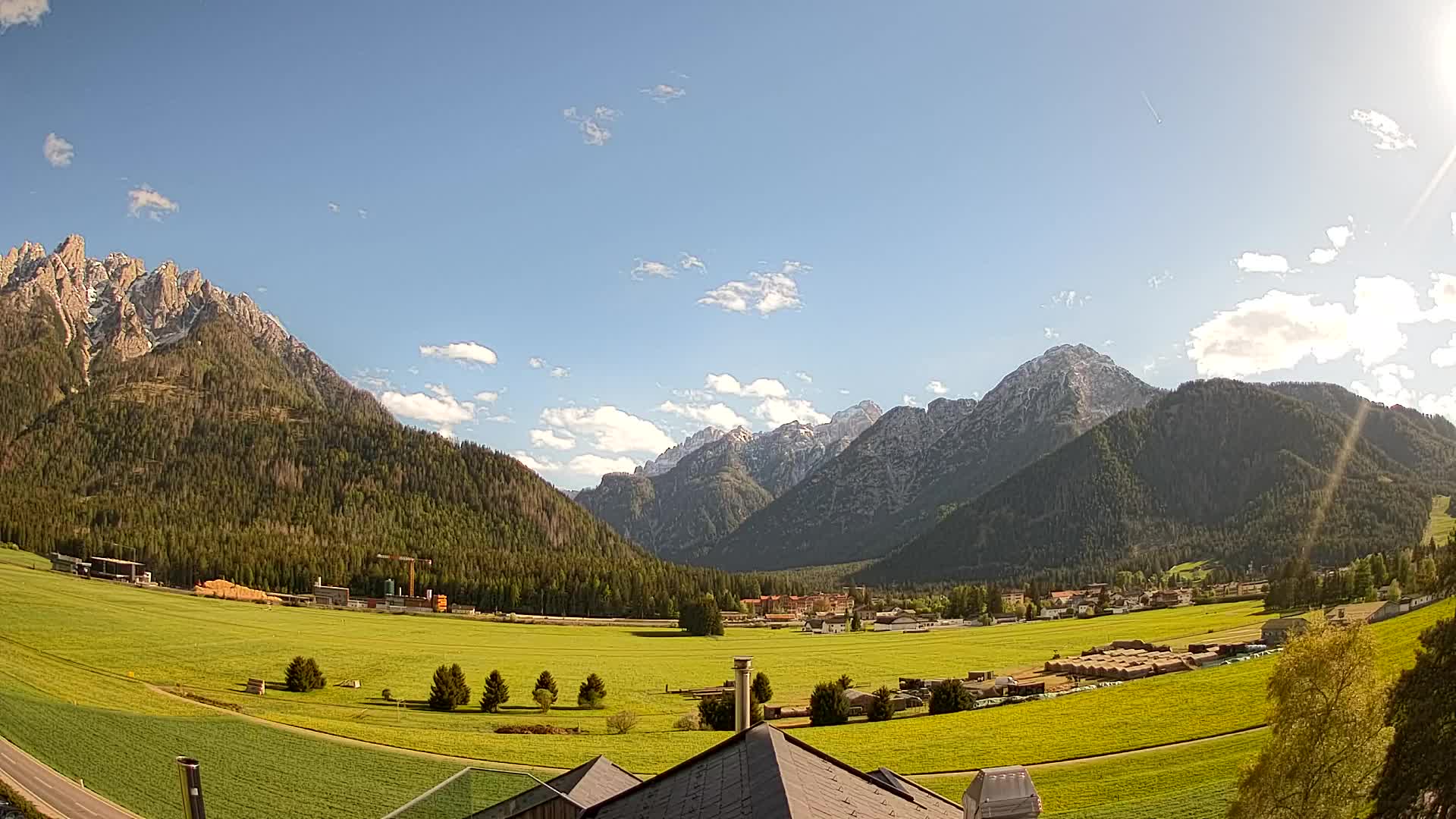 Webcam Toblach Dolomites – Vue depuis l’Hôtel Rosengarten