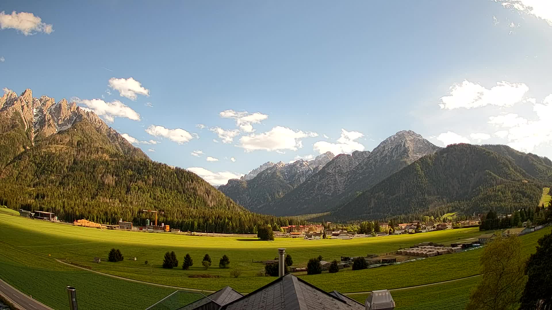 Webcam Toblach Dolomites – Vue depuis l’Hôtel Rosengarten