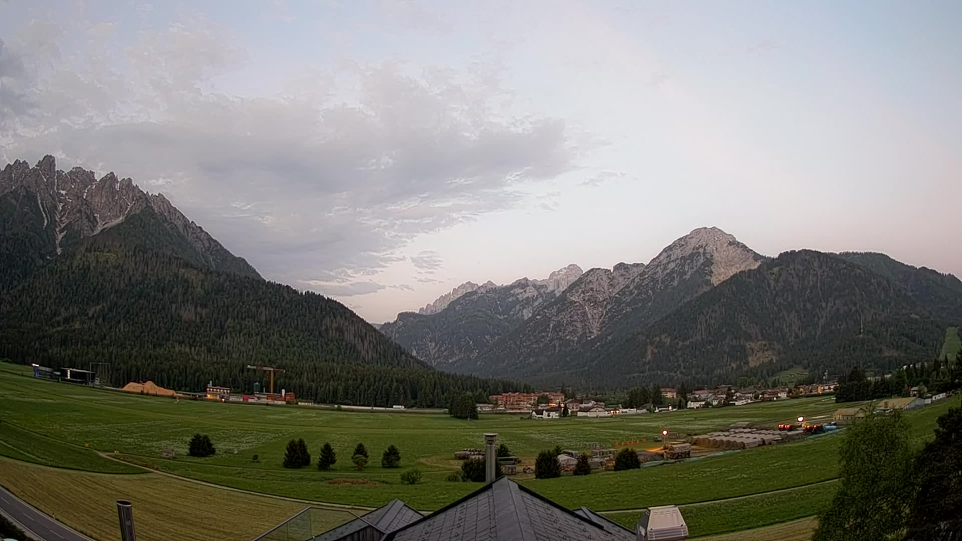 Webcam Toblach Dolomiten – Blick vom Hotel Rosengarten