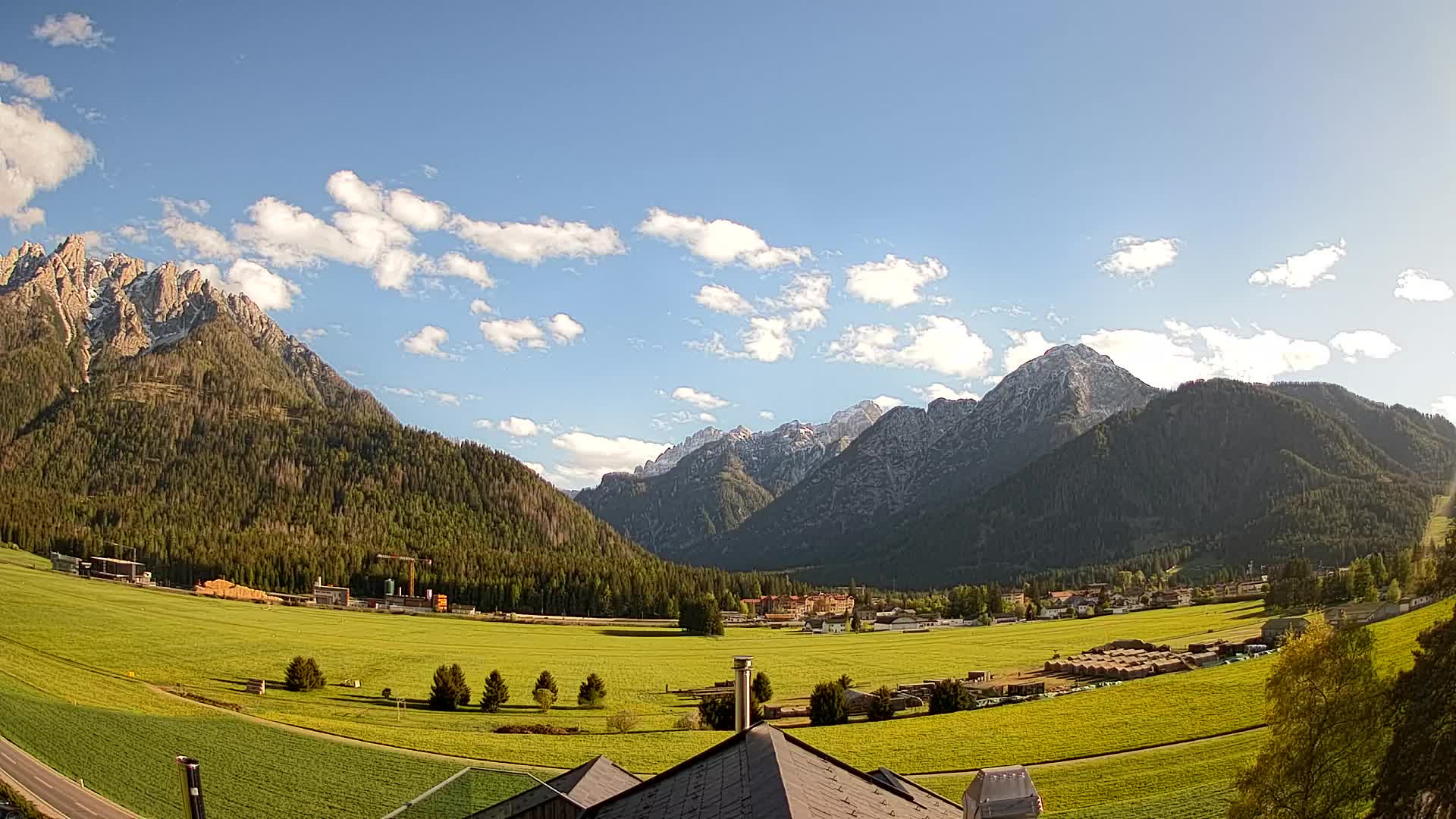 Webcam Toblach Dolomiten – Blick vom Hotel Rosengarten