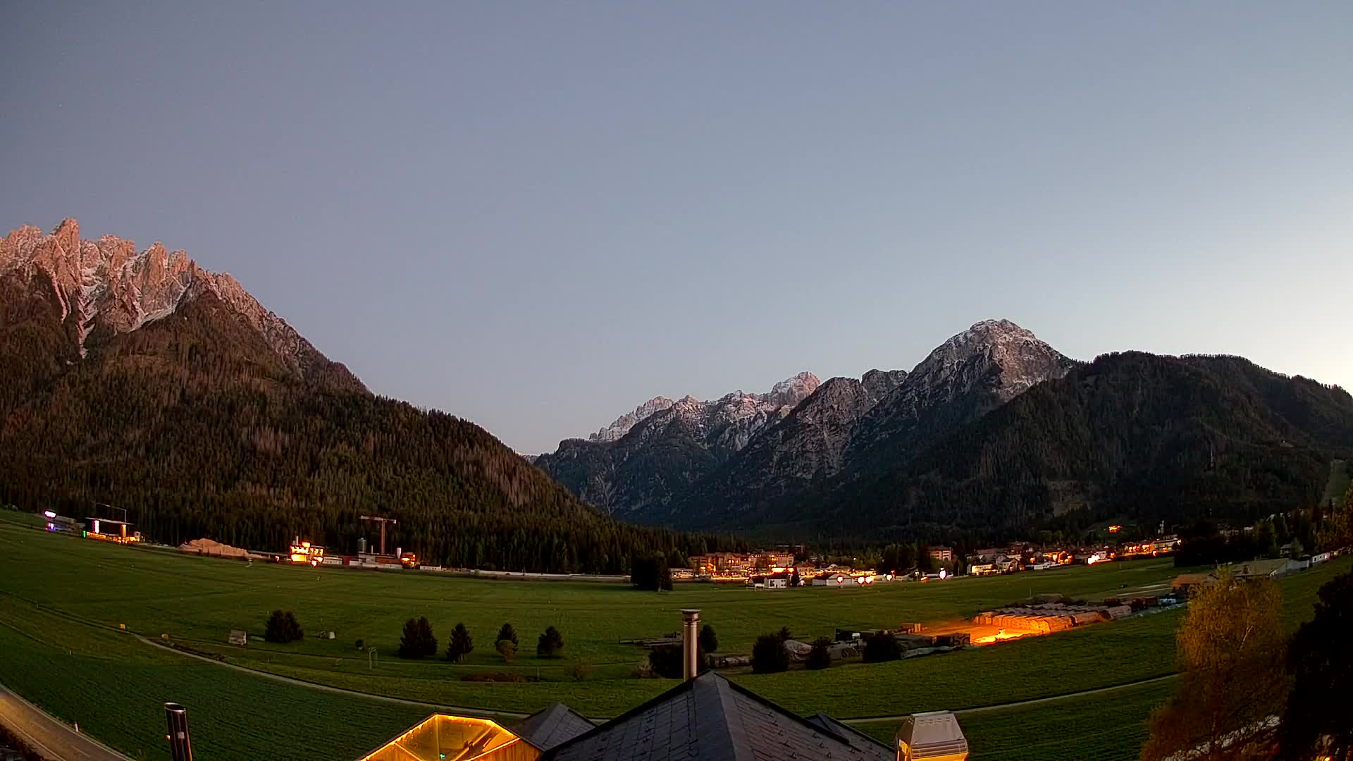 Webcam Toblach Dolomitas – Vista desde el Hotel Rosengarten