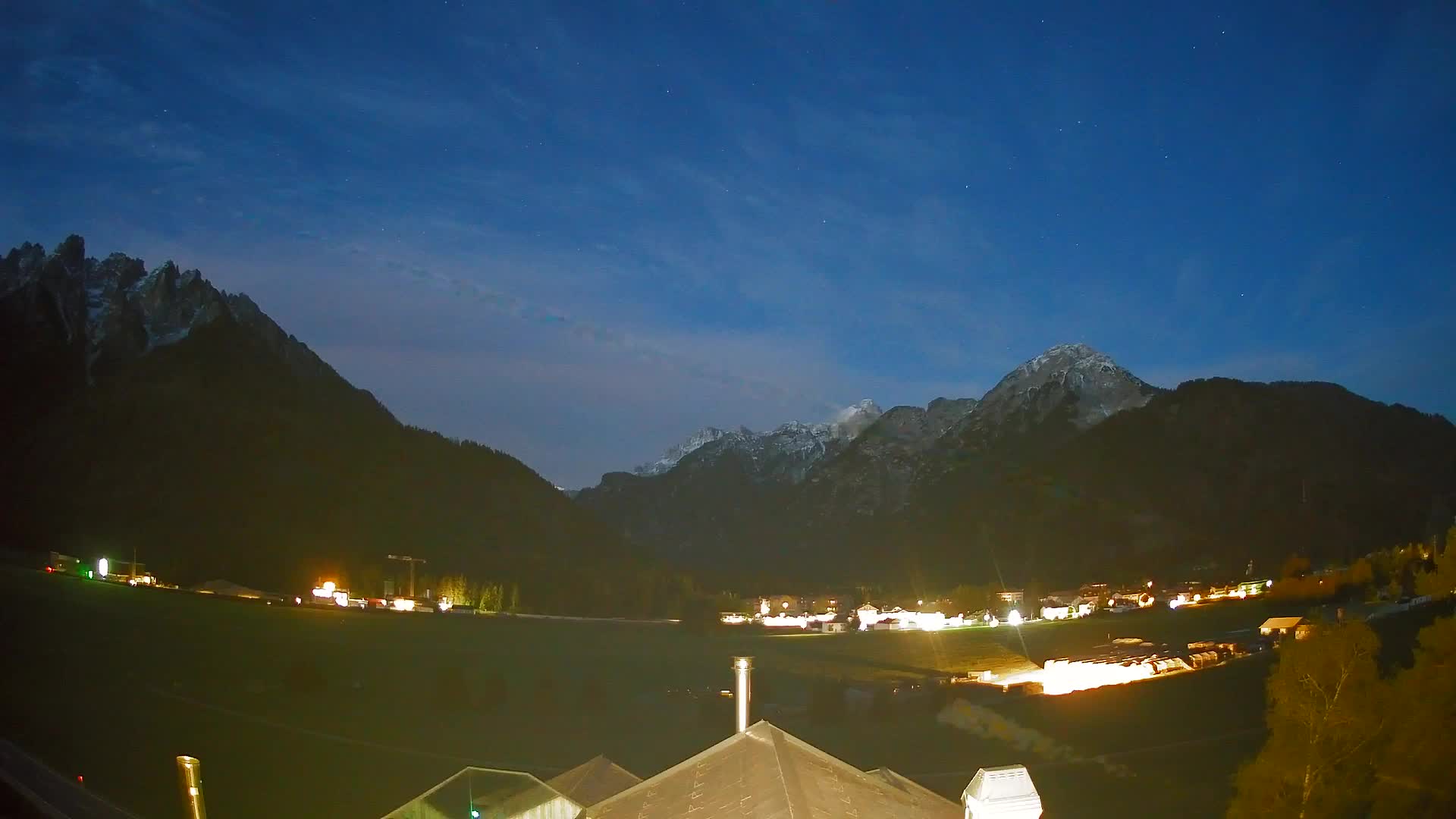 Webcam Toblach Dolomites – View from Hotel Rosengarten