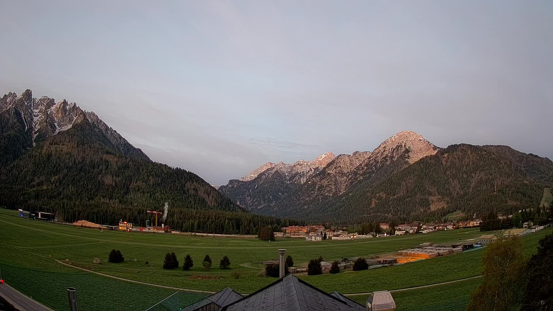 Webcam Toblach Dolomites – Vue depuis l’Hôtel Rosengarten