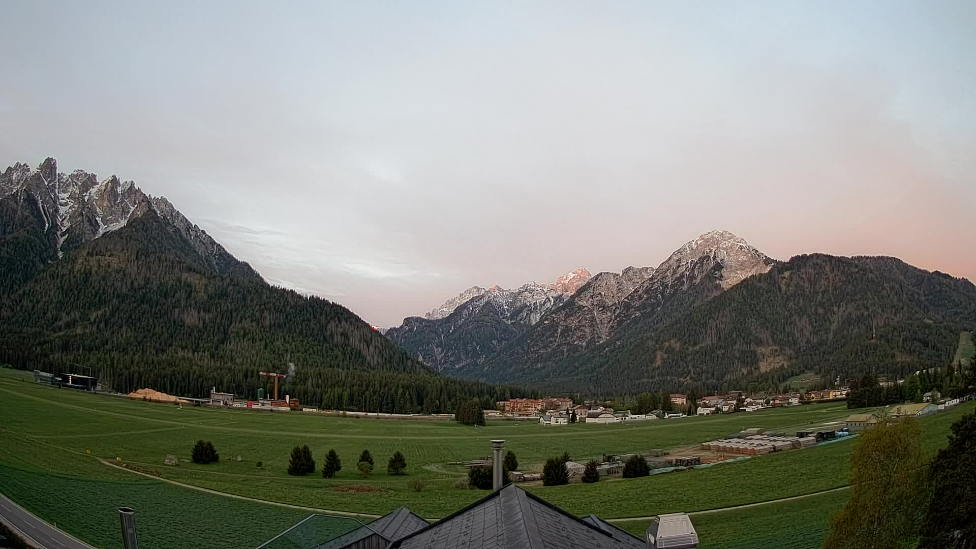Webcam Toblach Dolomites – Vue depuis l’Hôtel Rosengarten