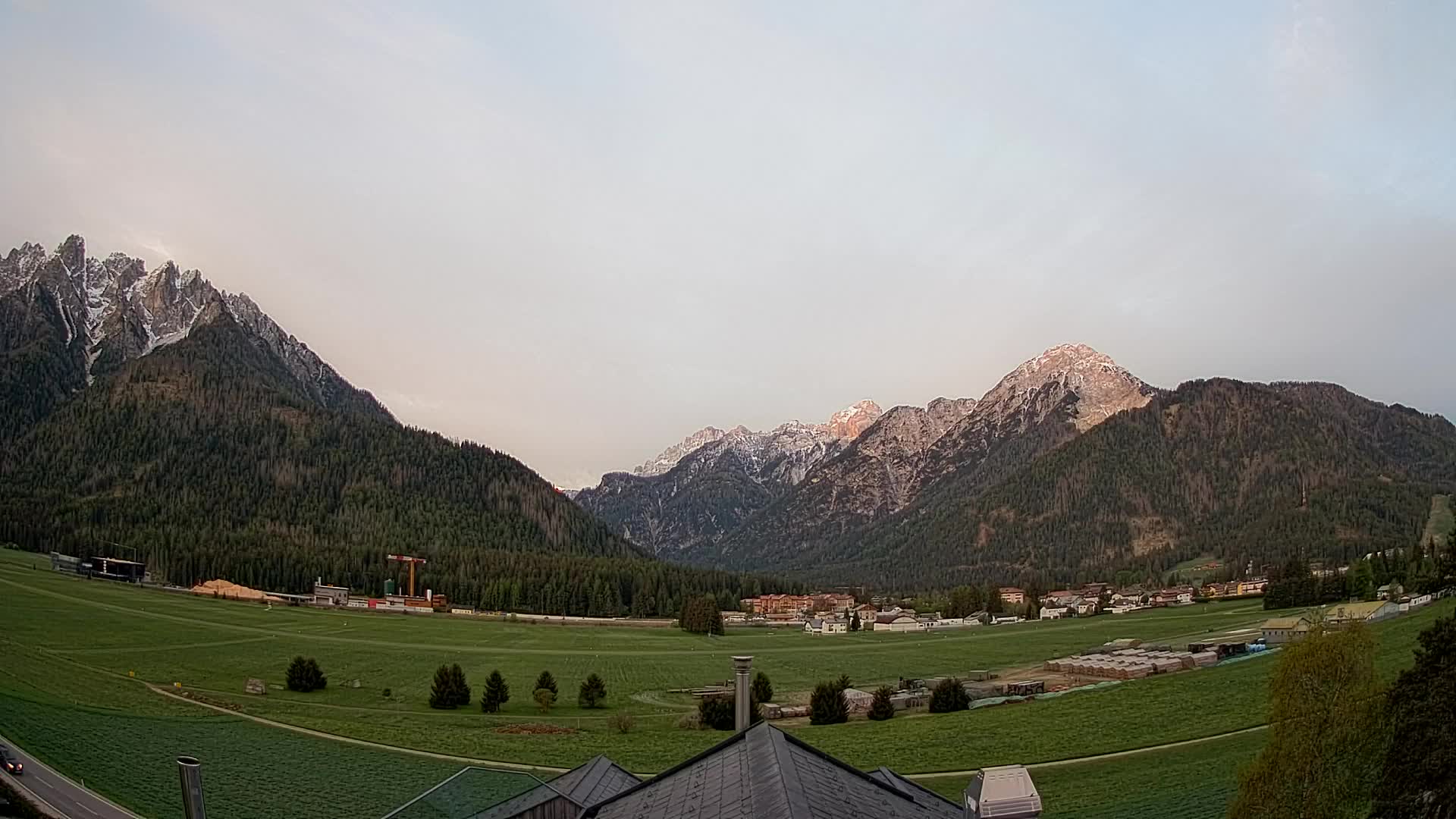 Webcam Toblach Dolomiten – Blick vom Hotel Rosengarten