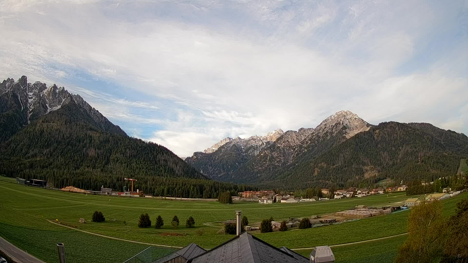 Webcam Toblach Dolomites – Vue depuis l’Hôtel Rosengarten