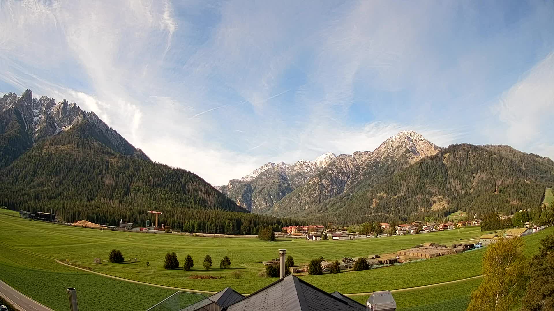 Webcam Toblach Dolomitas – Vista desde el Hotel Rosengarten