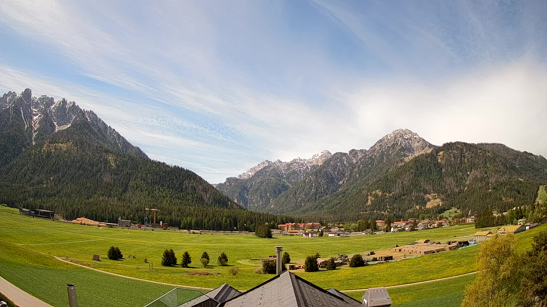 Webcam Toblach Dolomites – Vue depuis l’Hôtel Rosengarten