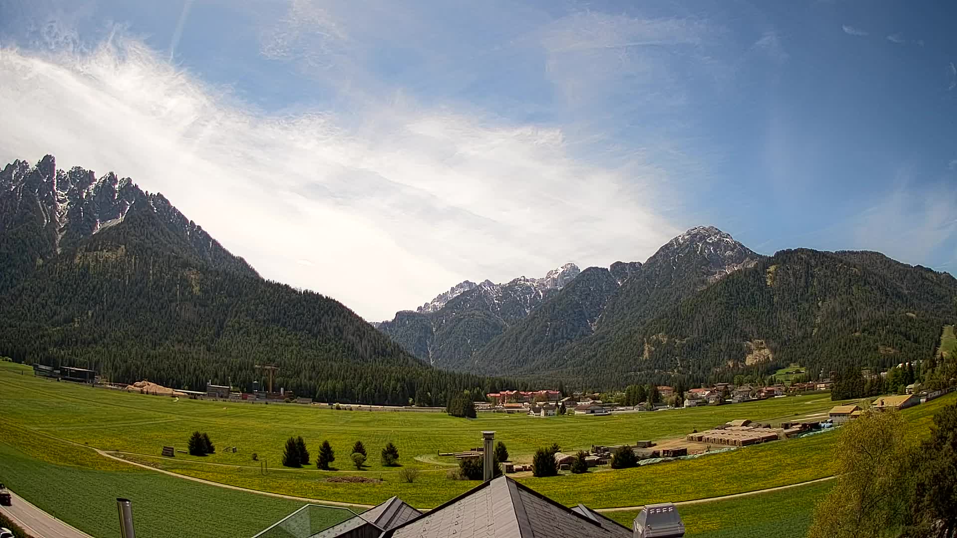 Webcam Toblach Dolomiten – Blick vom Hotel Rosengarten