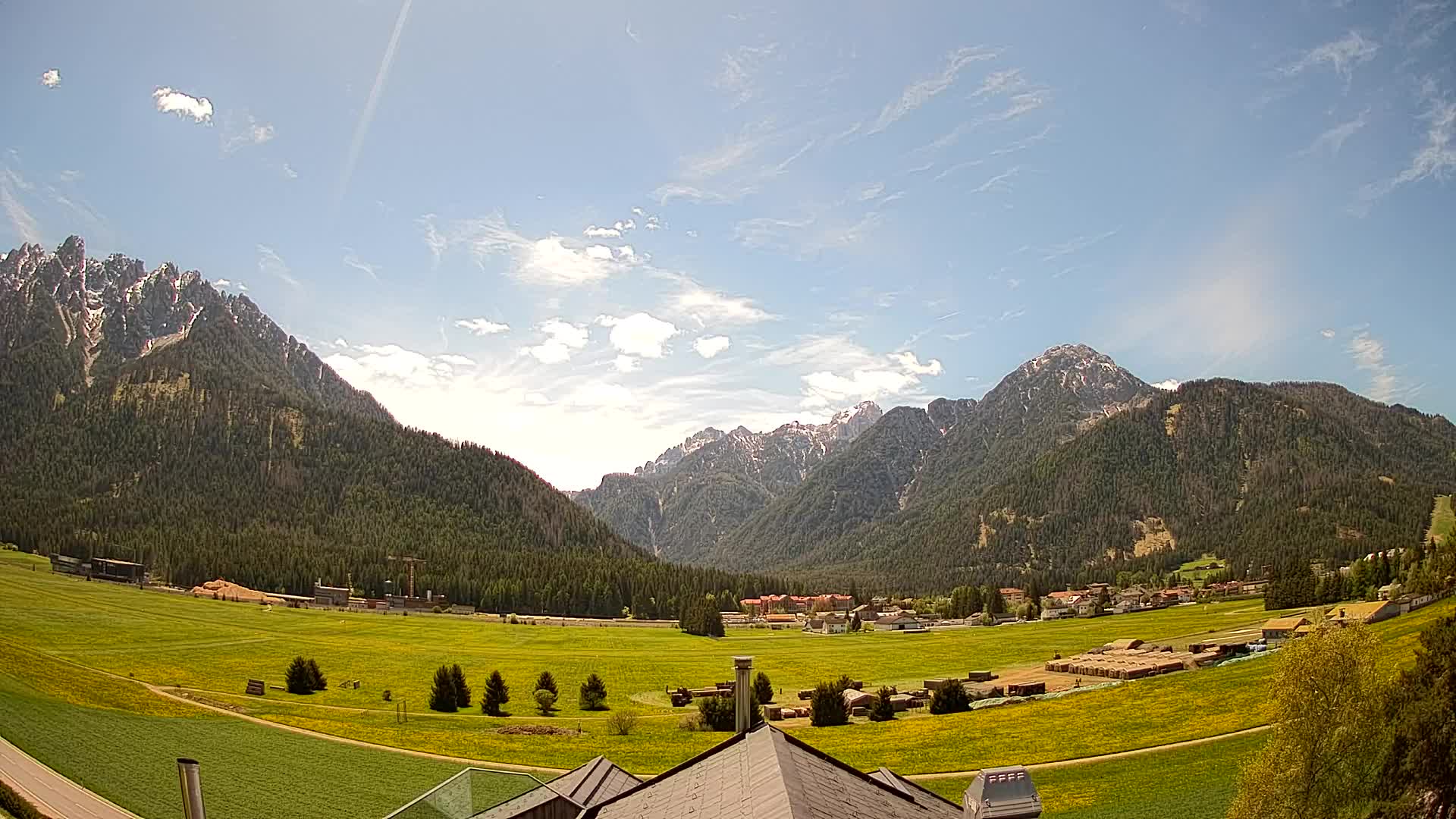 Webcam Toblach Dolomiten – Blick vom Hotel Rosengarten