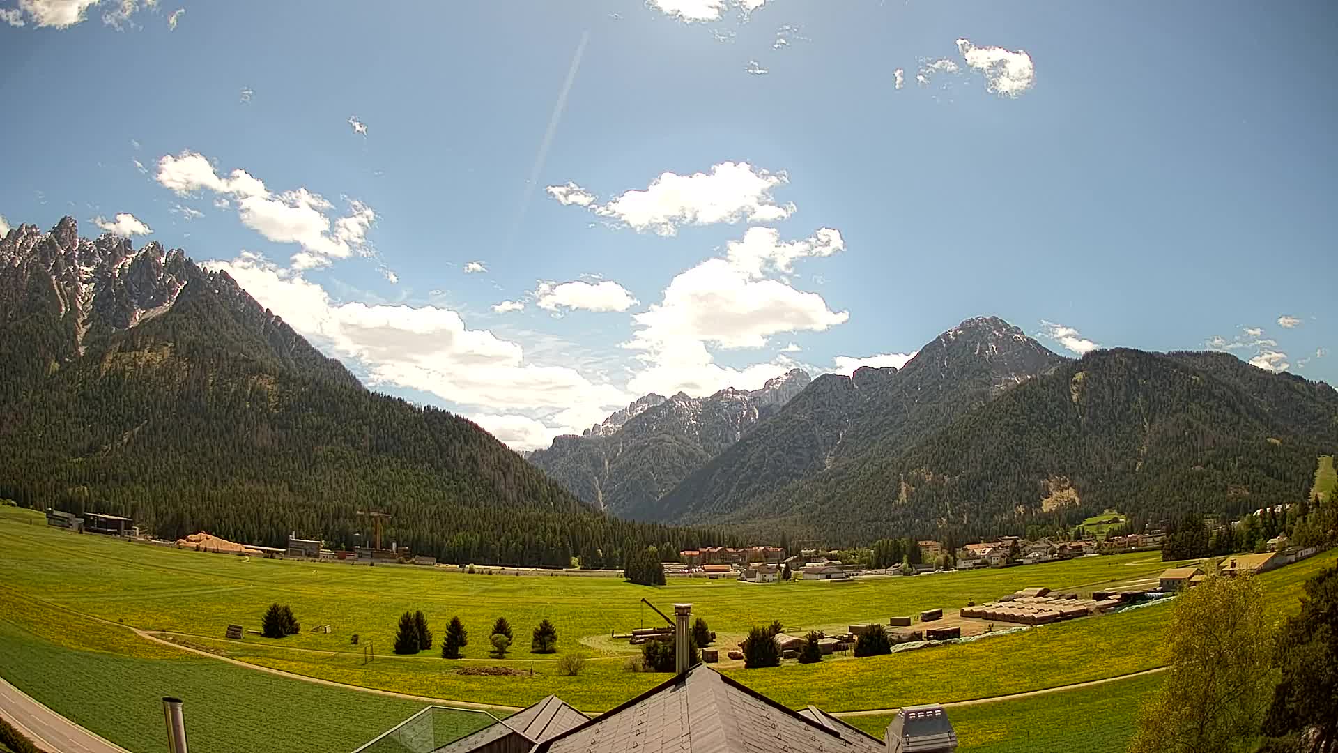 Webcam Toblach Dolomiten – Blick vom Hotel Rosengarten