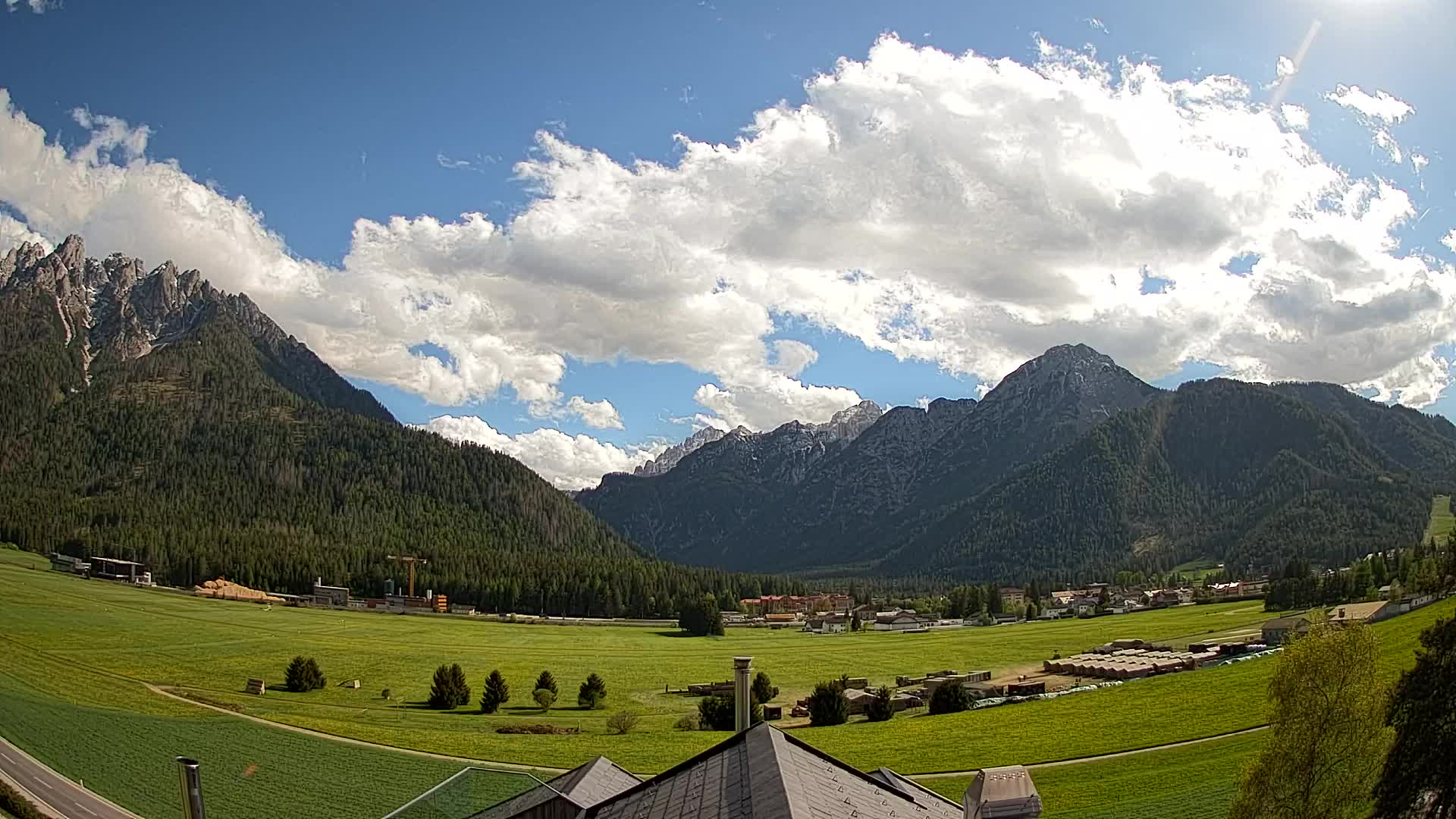 Webcam Toblach Dolomitas – Vista desde el Hotel Rosengarten