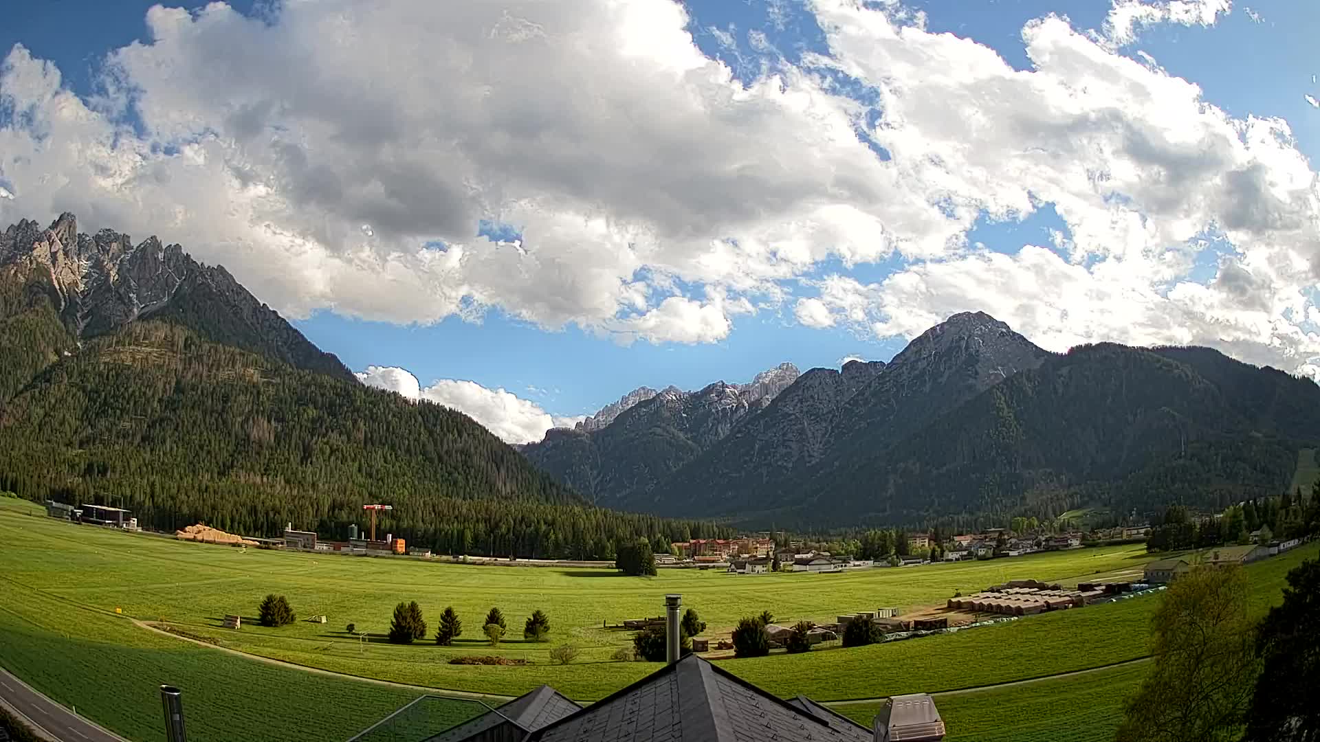 Webcam Toblach Dolomites – Vue depuis l’Hôtel Rosengarten