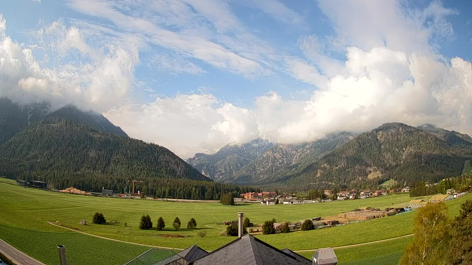 Webcam Dobbiaco Dolomiti – Vista dall’Hotel Rosengarten