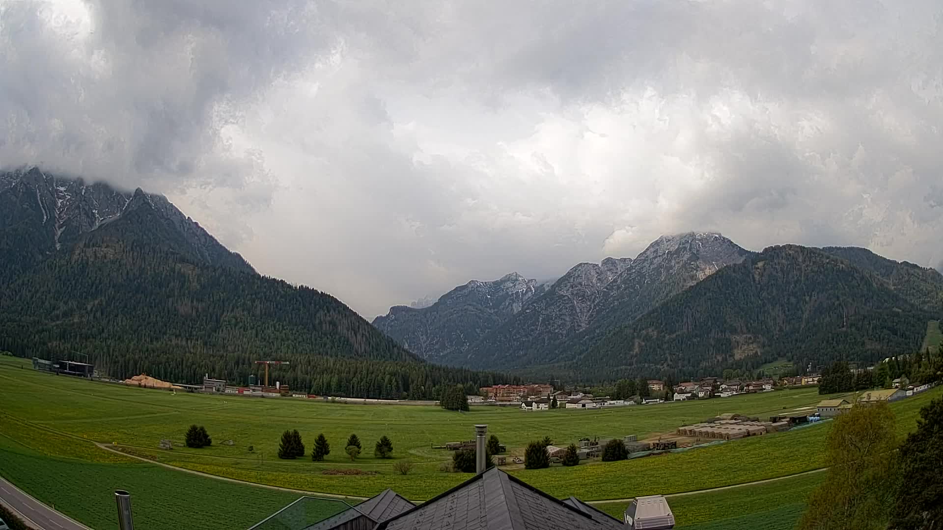 Webcam Toblach Dolomiten – Blick vom Hotel Rosengarten