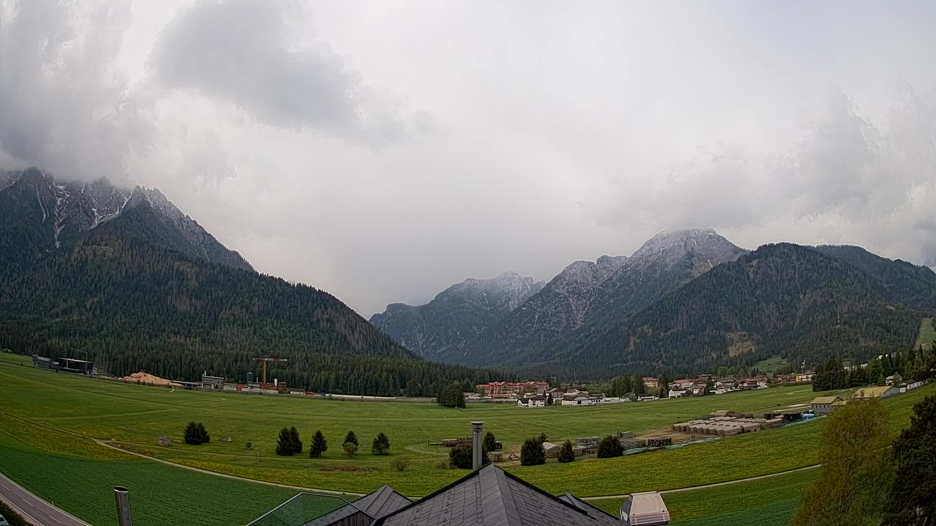 Webcam Dobbiaco Dolomiti – Vista dall’Hotel Rosengarten