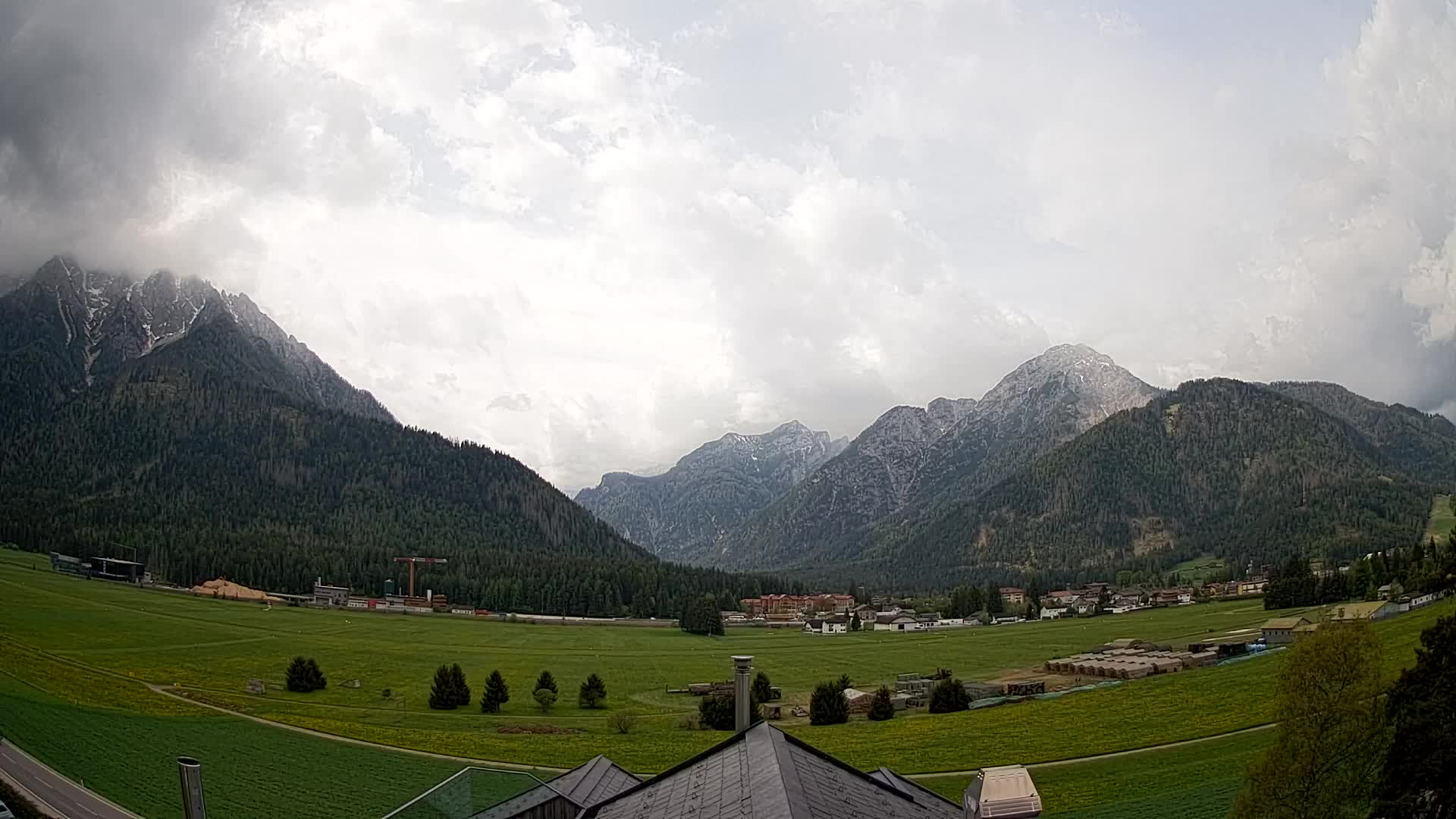 Webcam Toblach Dolomiten – Blick vom Hotel Rosengarten