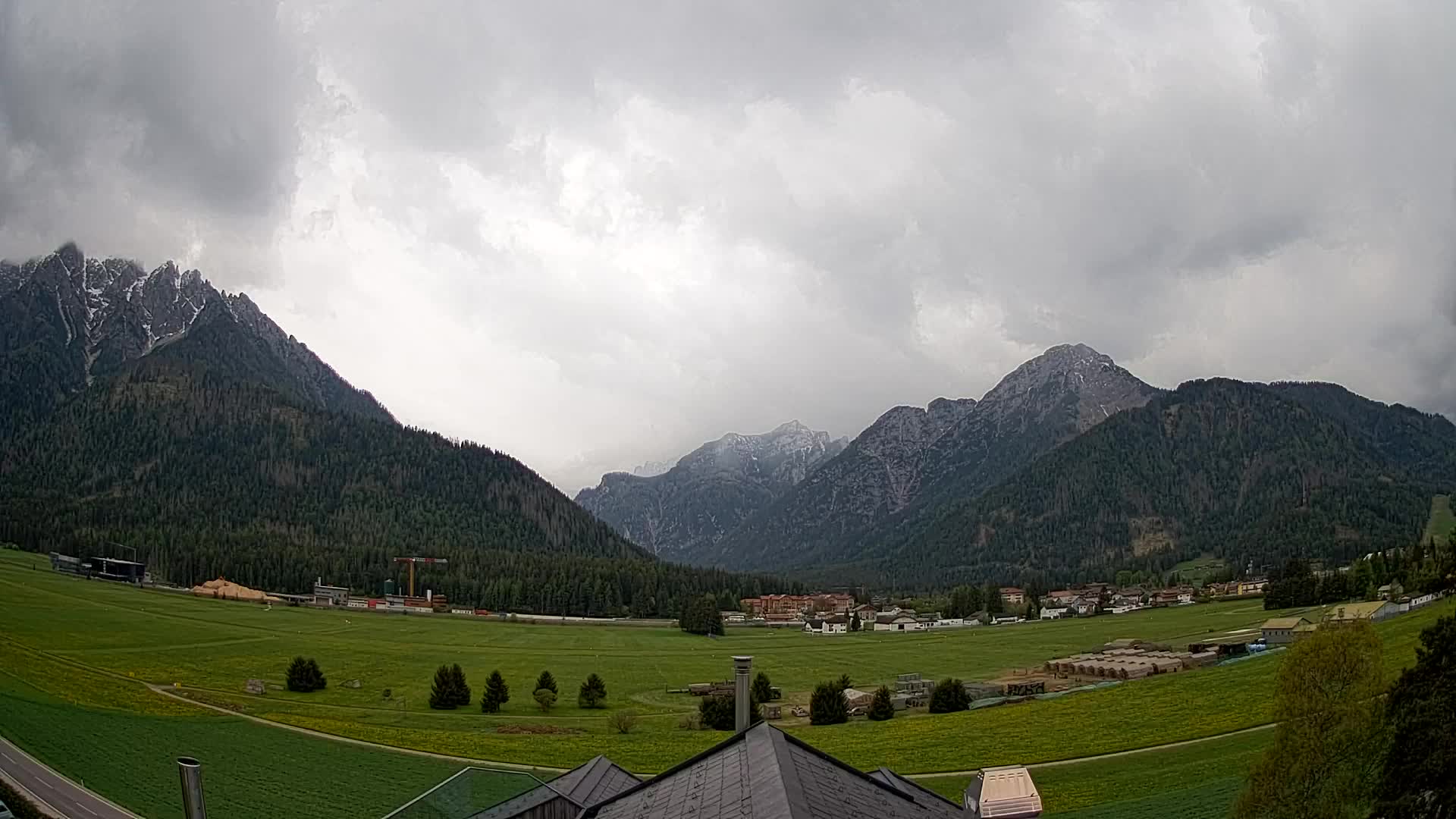 Webcam Toblach Dolomiten – Blick vom Hotel Rosengarten