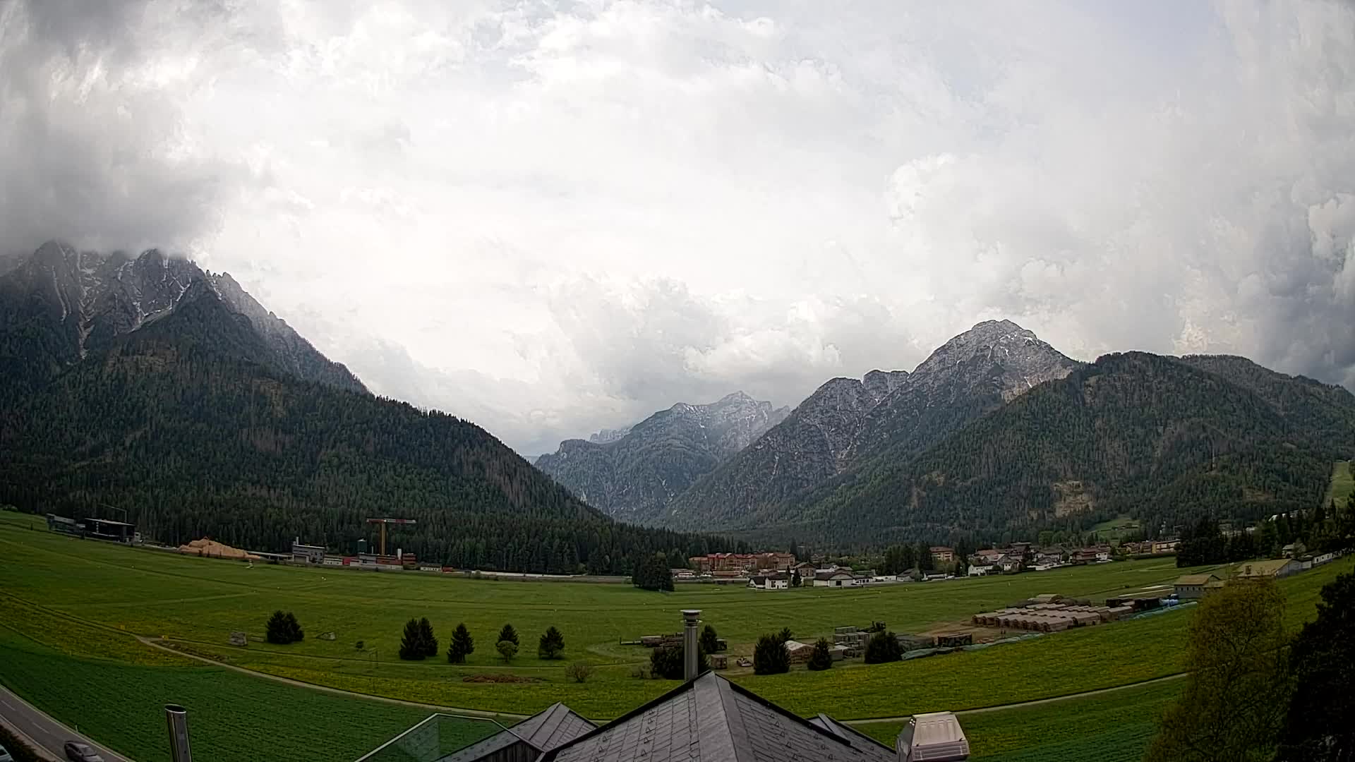 Webcam Toblach Dolomitas – Vista desde el Hotel Rosengarten