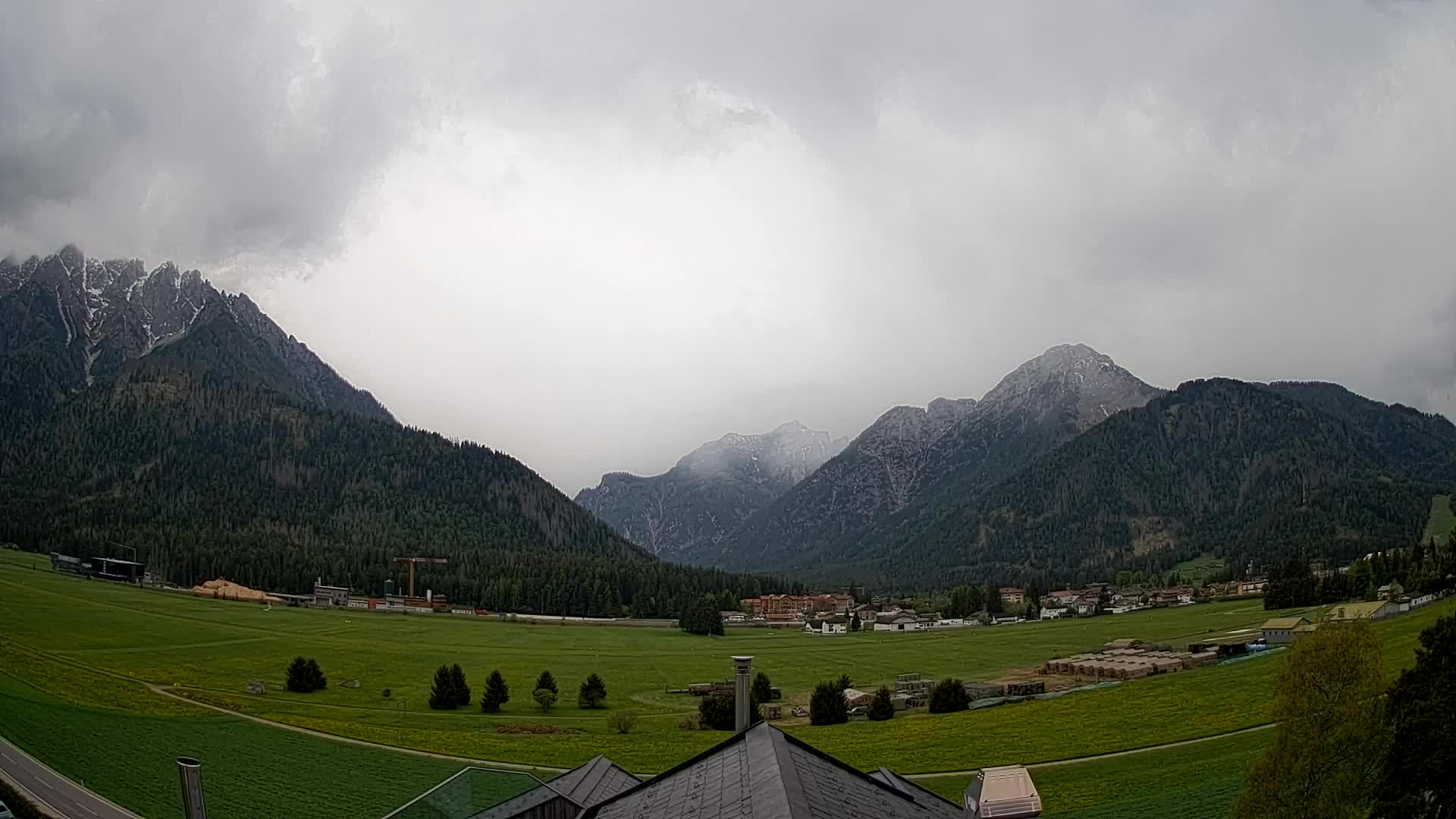 Webcam Toblach Dolomiten – Blick vom Hotel Rosengarten