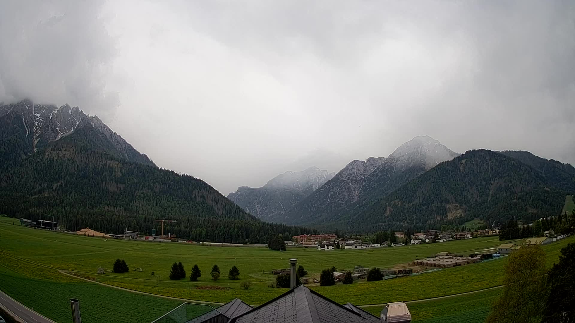 Webcam Toblach Dolomitas – Vista desde el Hotel Rosengarten