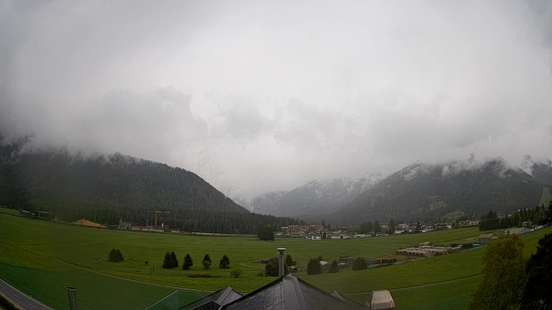 Webcam Toblach Dolomiten – Blick vom Hotel Rosengarten