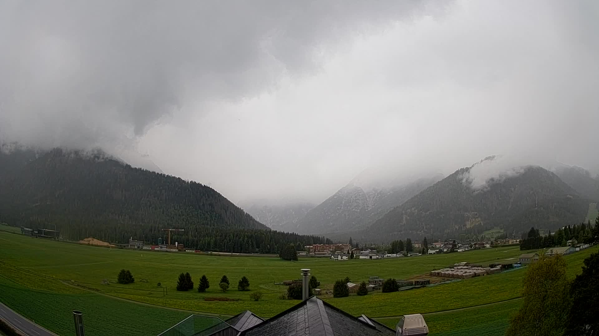 Webcam Toblach Dolomiten – Blick vom Hotel Rosengarten