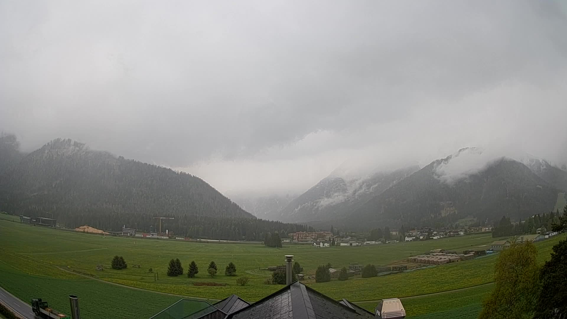 Webcam Toblach Dolomites – Vue depuis l’Hôtel Rosengarten