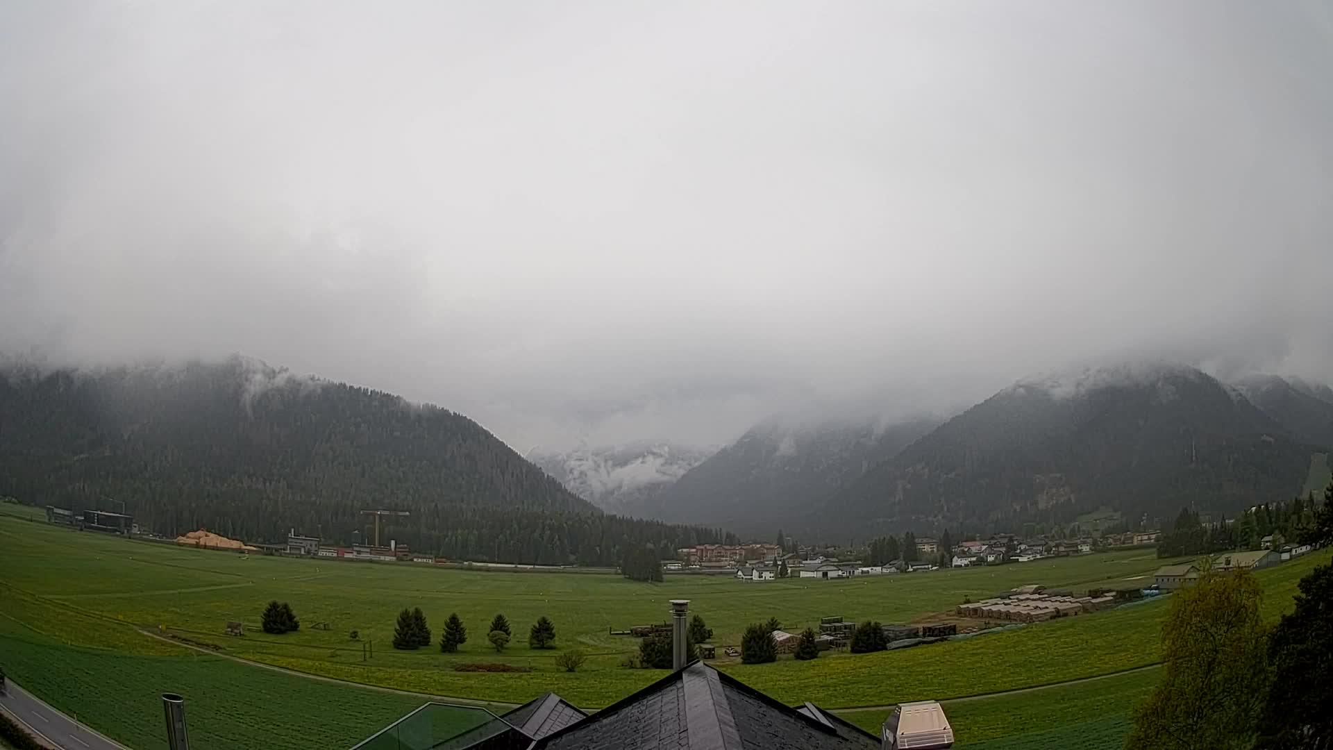 Webcam Toblach Dolomites – Vue depuis l’Hôtel Rosengarten