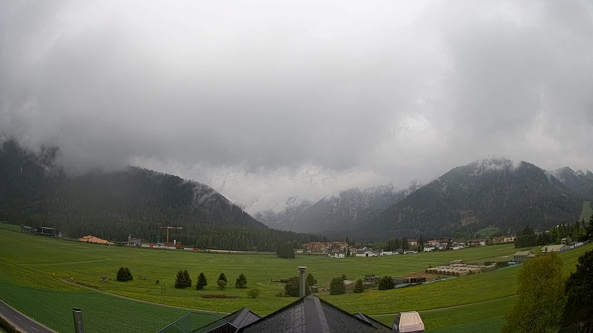 Webcam Toblach Dolomiten – Blick vom Hotel Rosengarten