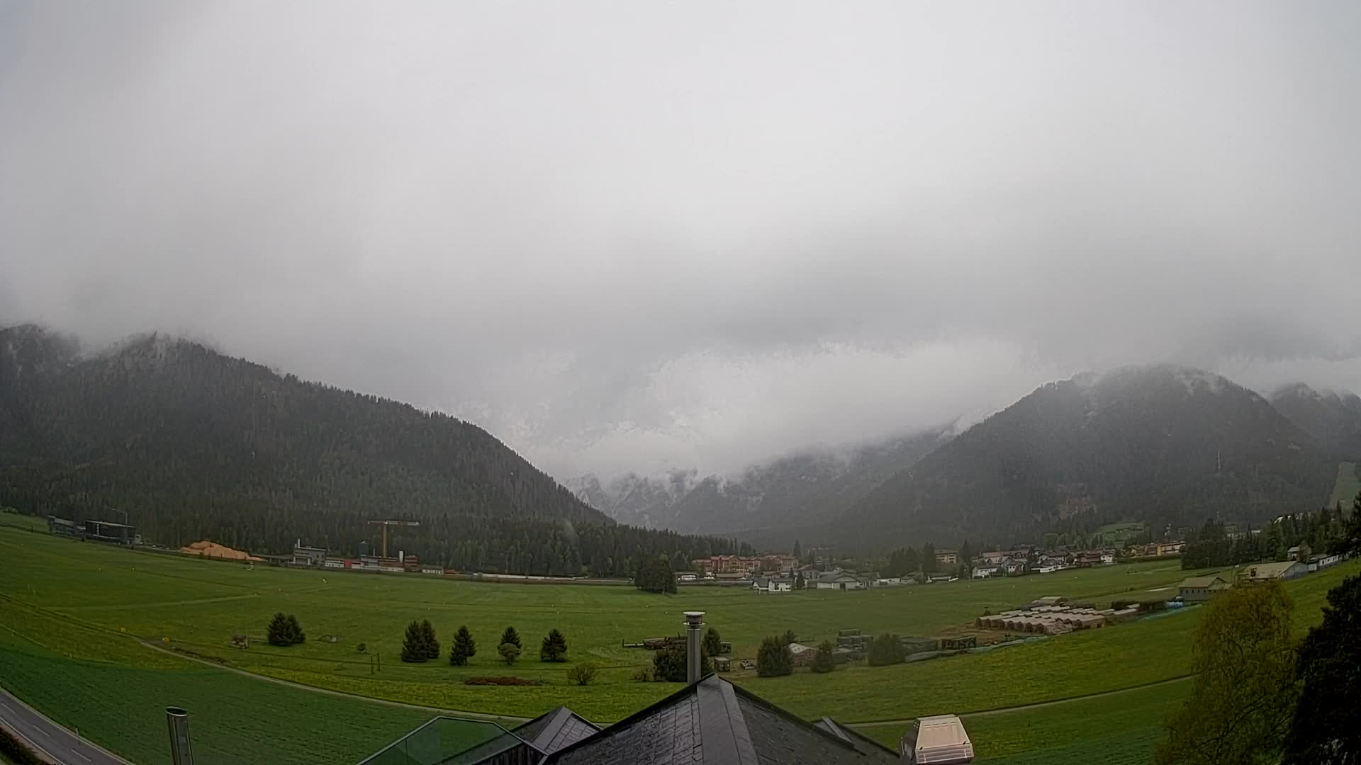 Webcam Toblach Dolomiten – Blick vom Hotel Rosengarten