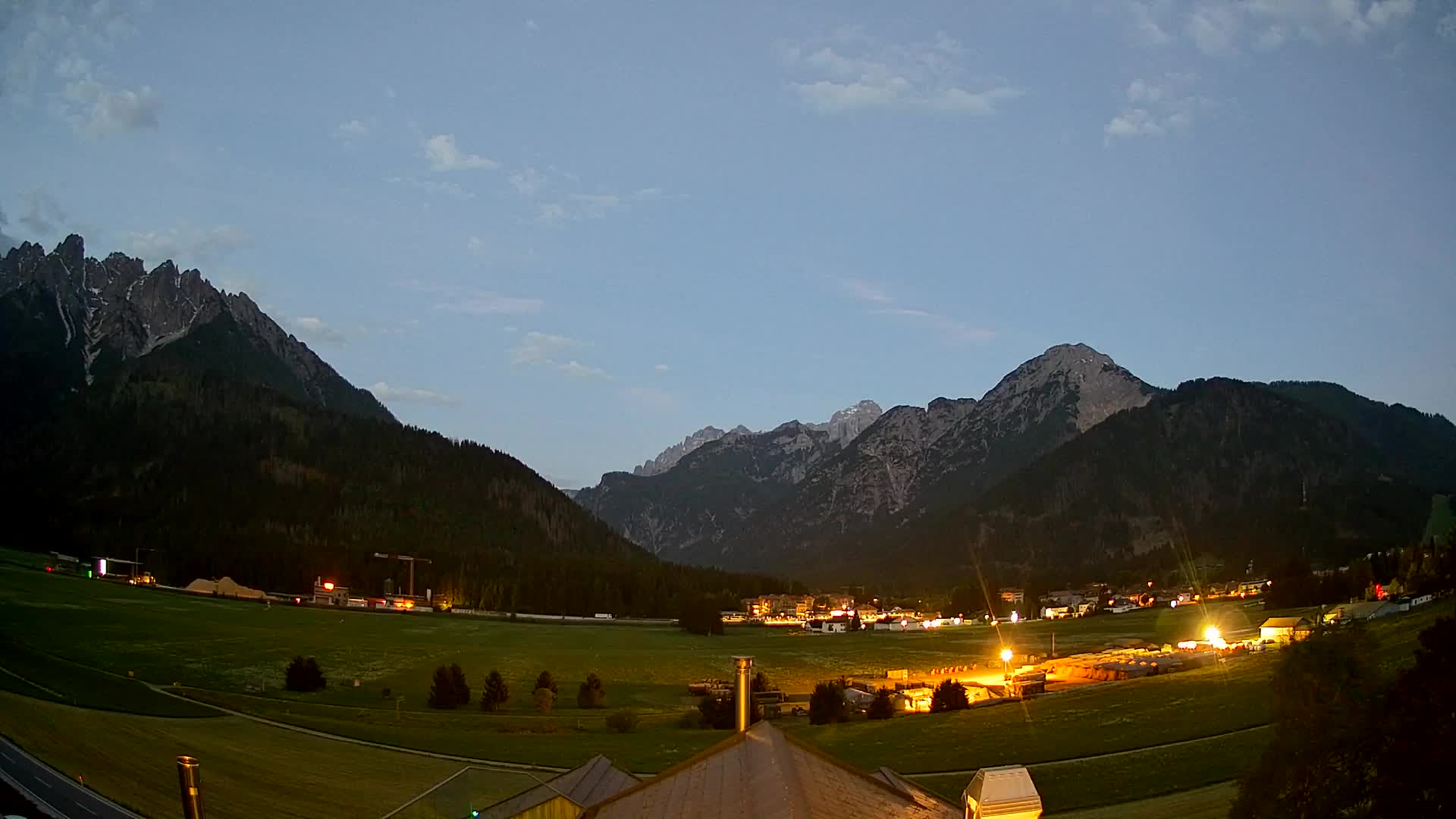 Webcam Toblach Dolomites – Vue depuis l’Hôtel Rosengarten