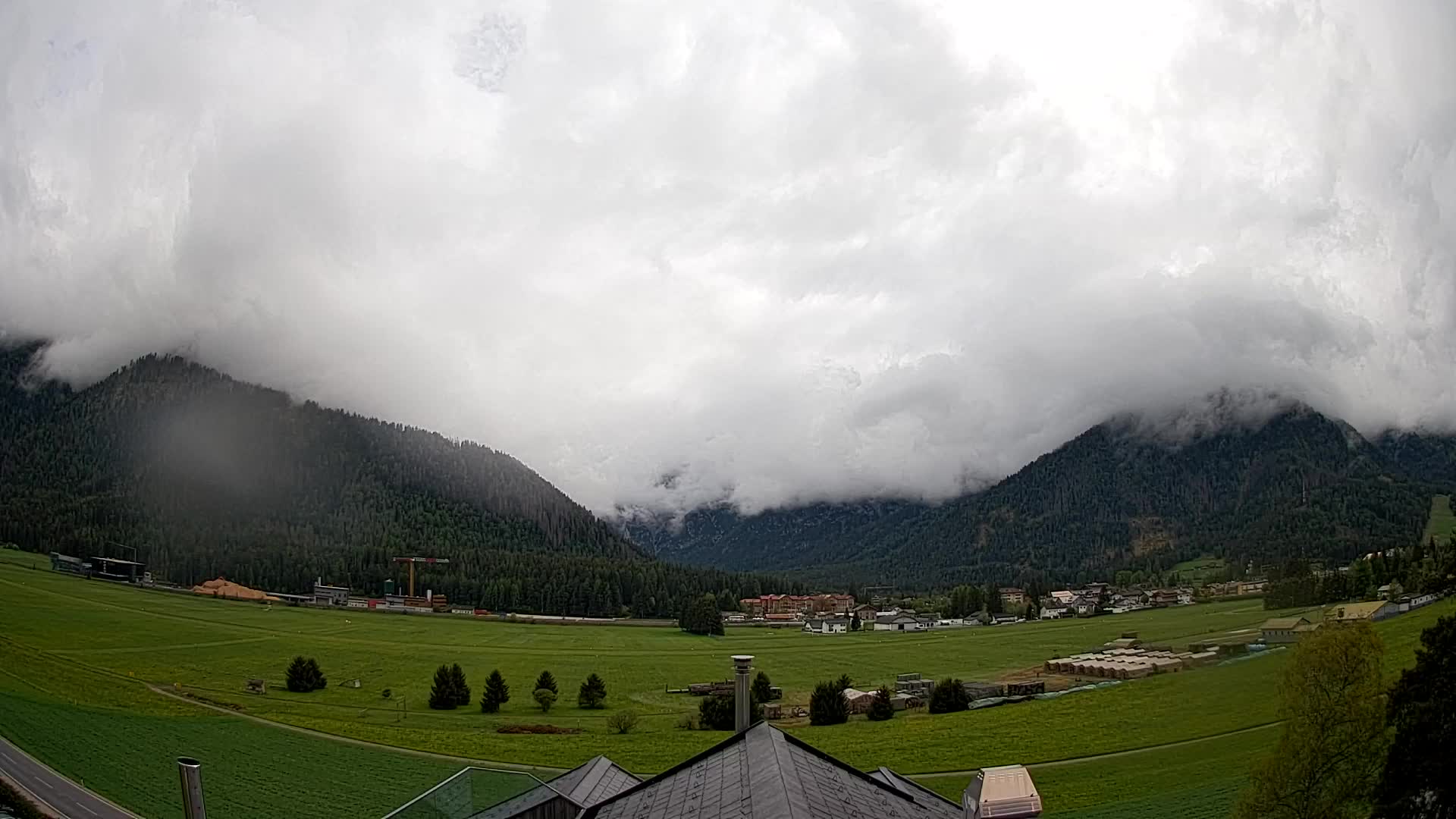Webcam Dobbiaco Dolomiti – Vista dall’Hotel Rosengarten