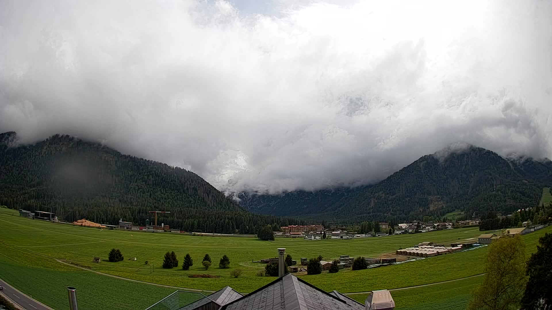 Webcam Toblach Dolomiten – Blick vom Hotel Rosengarten