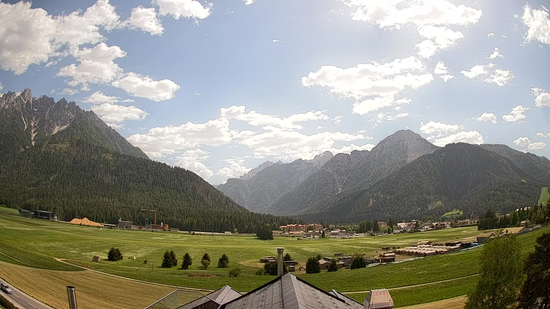 Webcam Toblach Dolomitas – Vista desde el Hotel Rosengarten