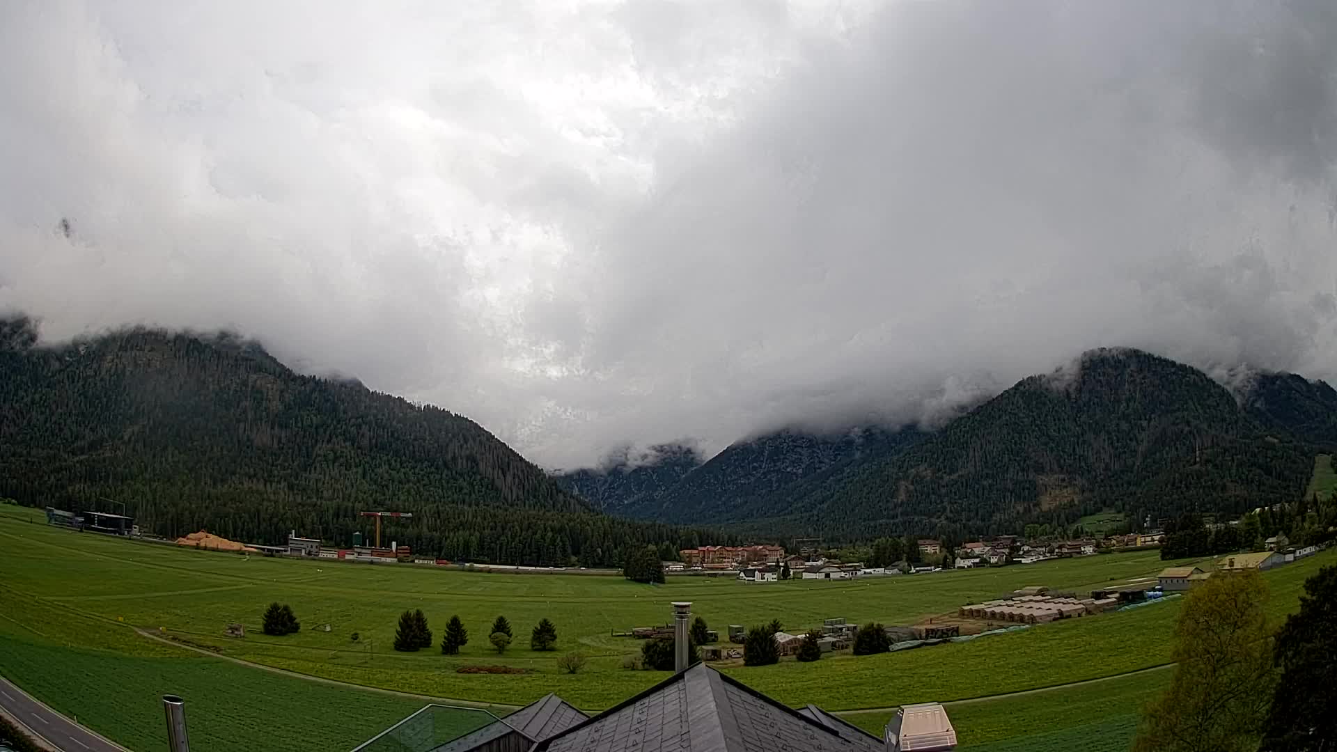 Webcam Toblach Dolomiten – Blick vom Hotel Rosengarten