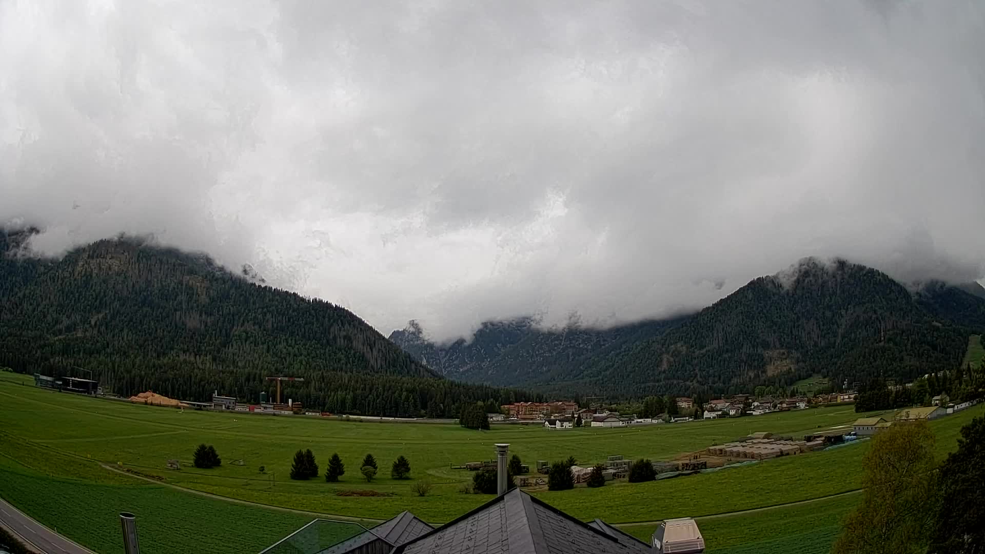 Webcam Toblach Dolomiten – Blick vom Hotel Rosengarten