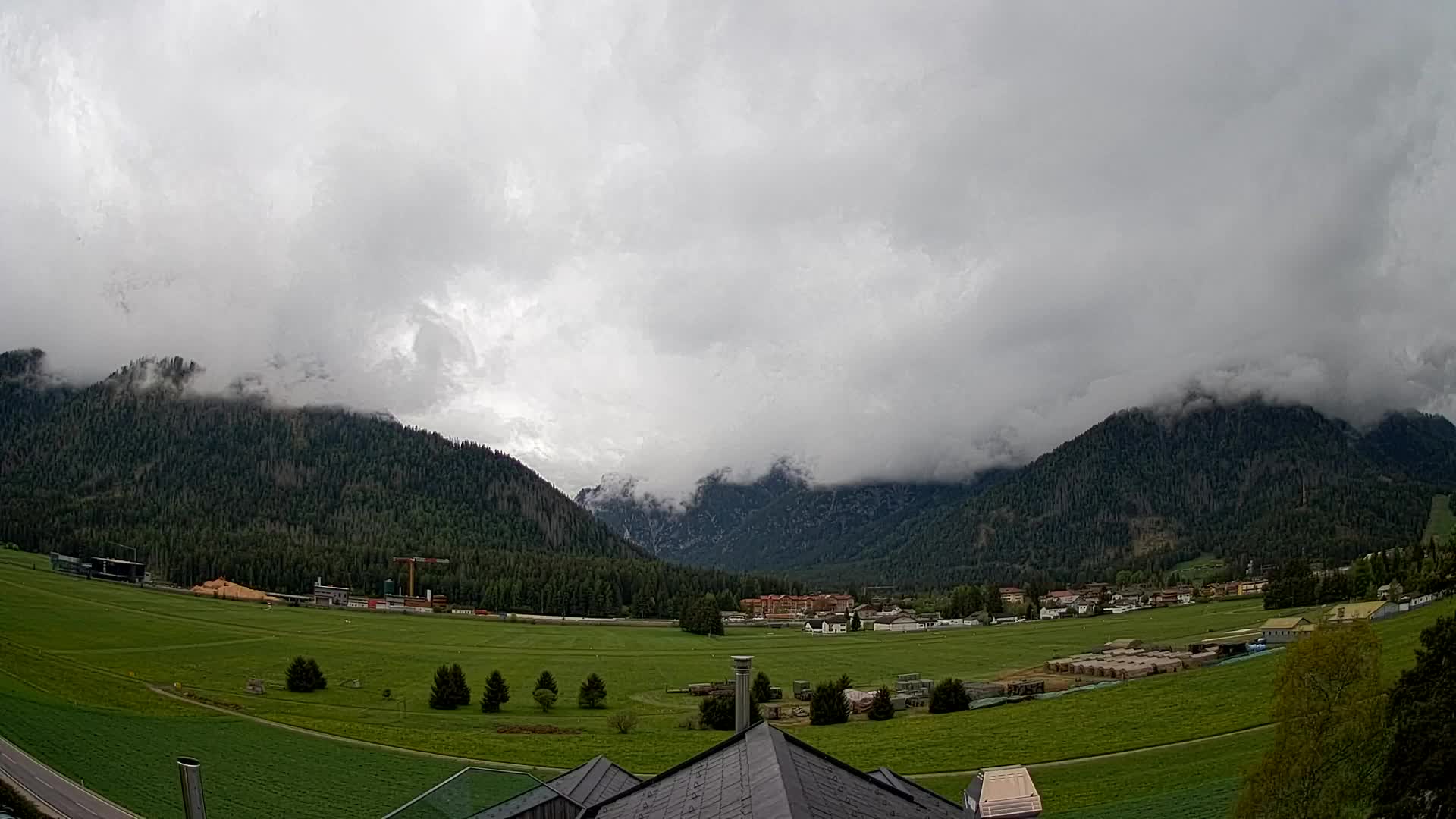 Webcam Toblach Dolomitas – Vista desde el Hotel Rosengarten