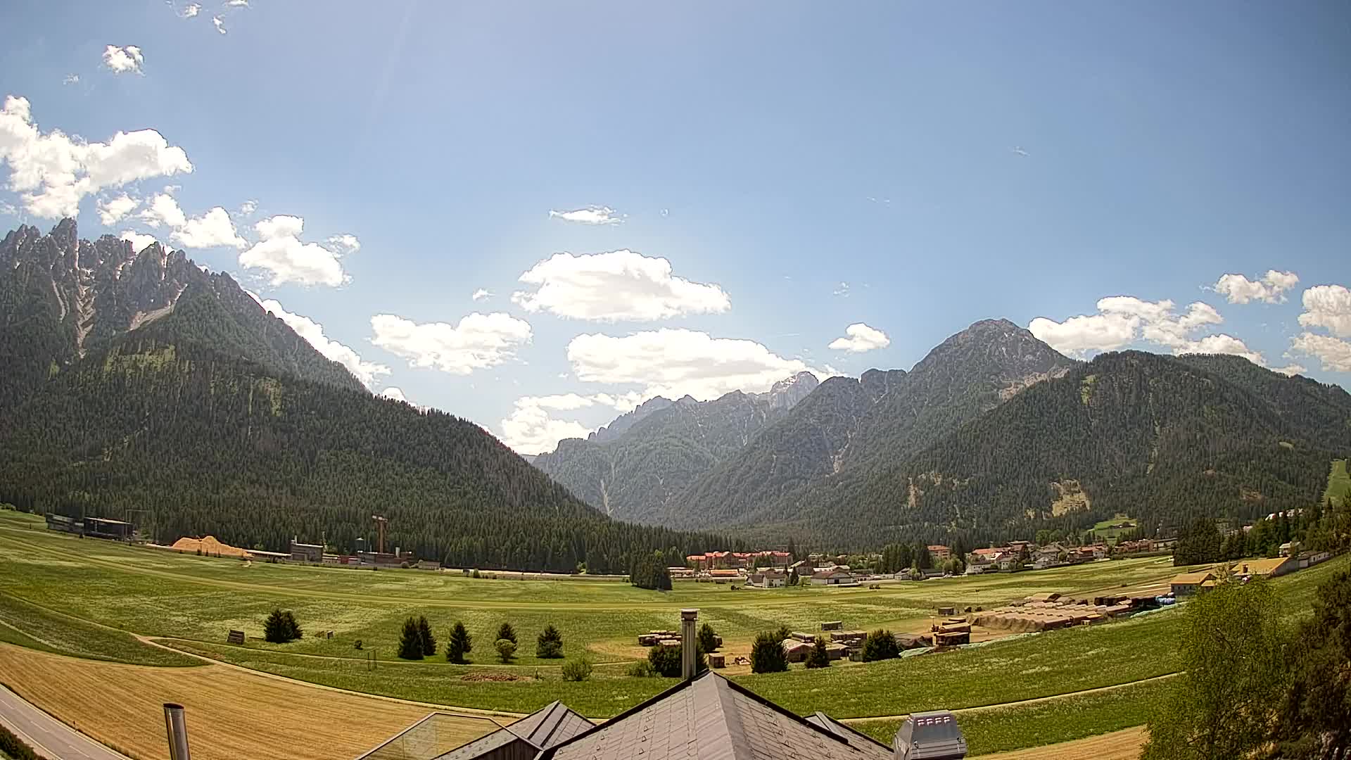 Webcam Toblach Dolomitas – Vista desde el Hotel Rosengarten