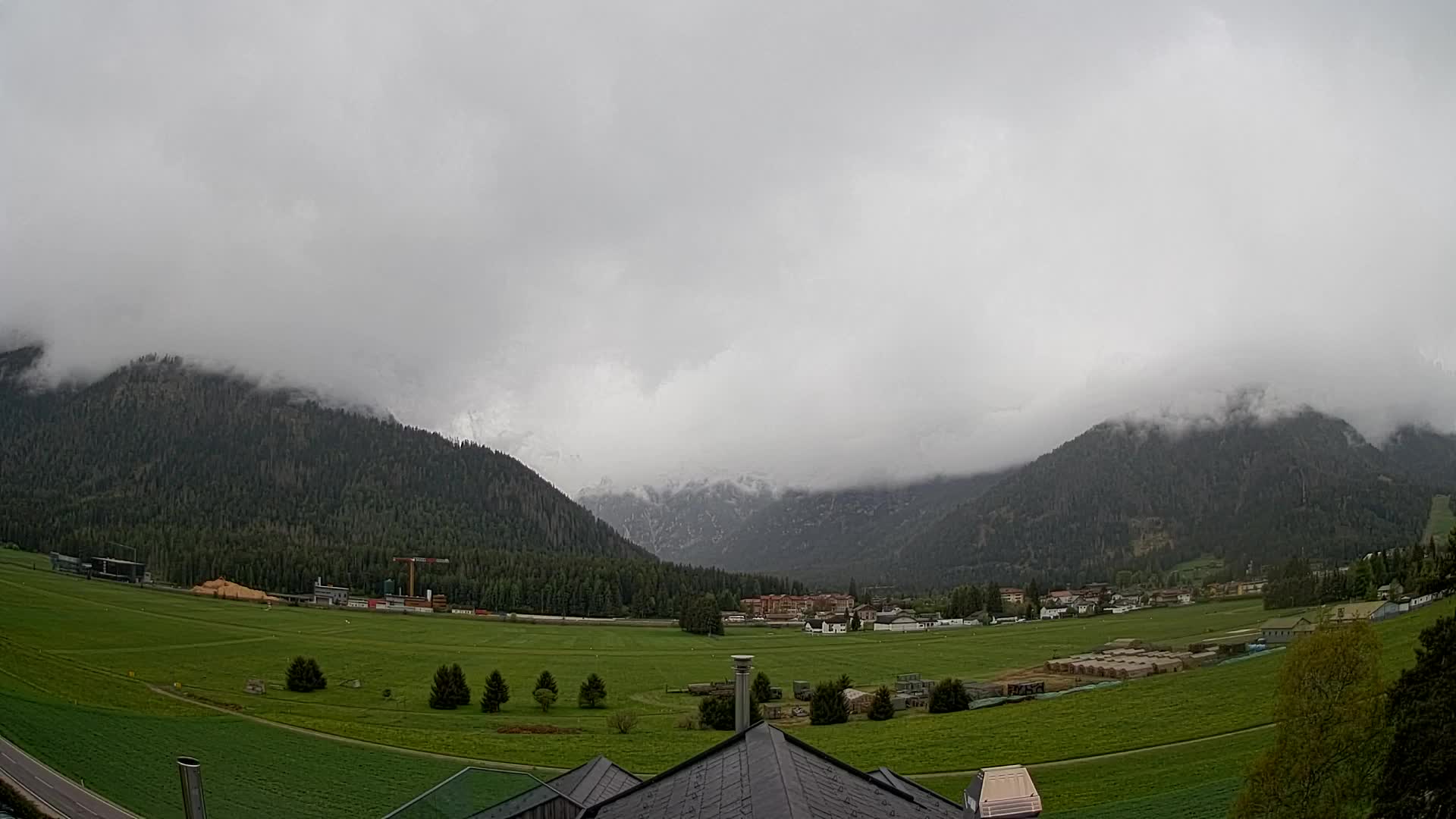 Webcam Toblach Dolomitas – Vista desde el Hotel Rosengarten