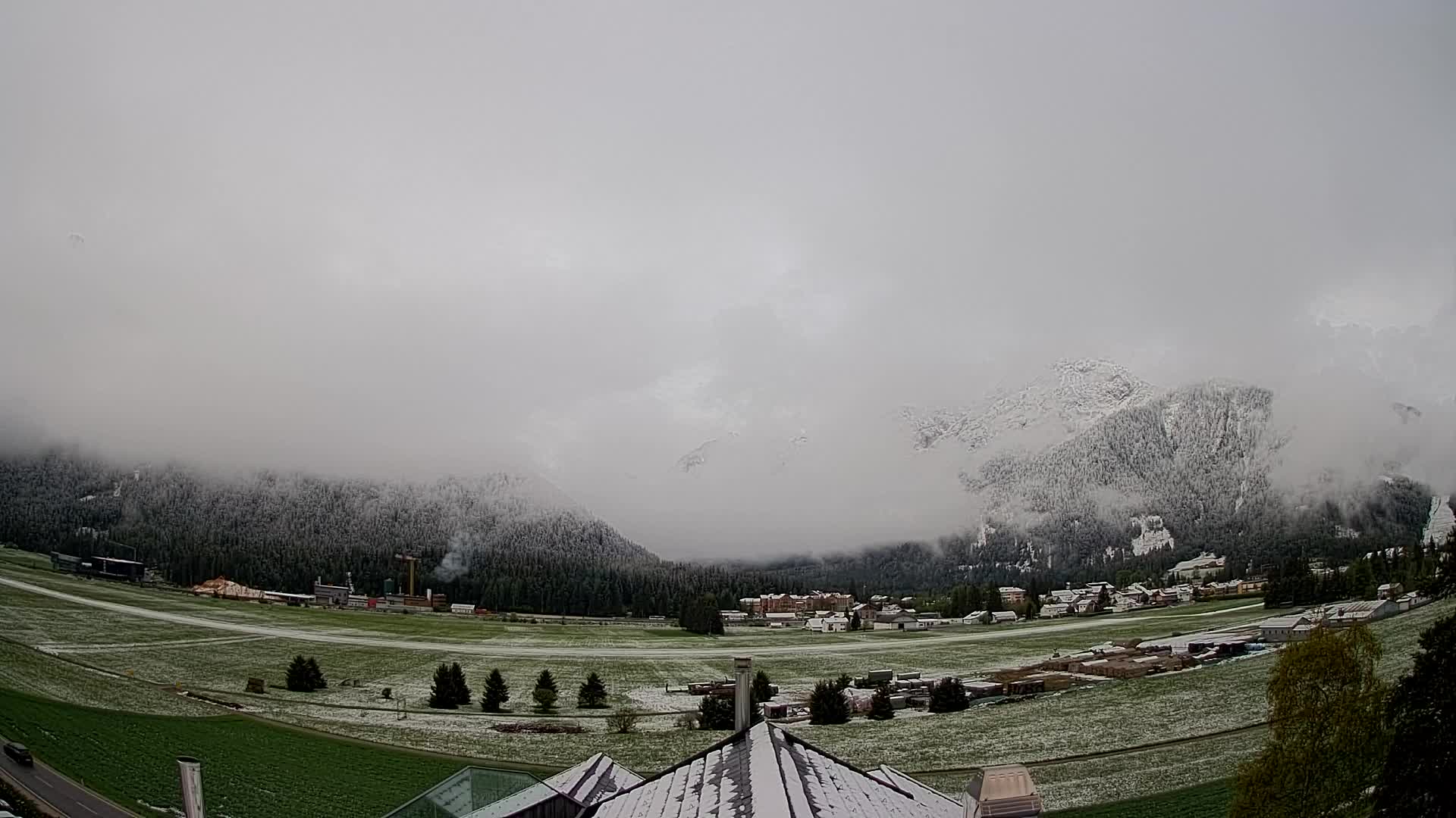 Webcam Toblach Dolomitas – Vista desde el Hotel Rosengarten