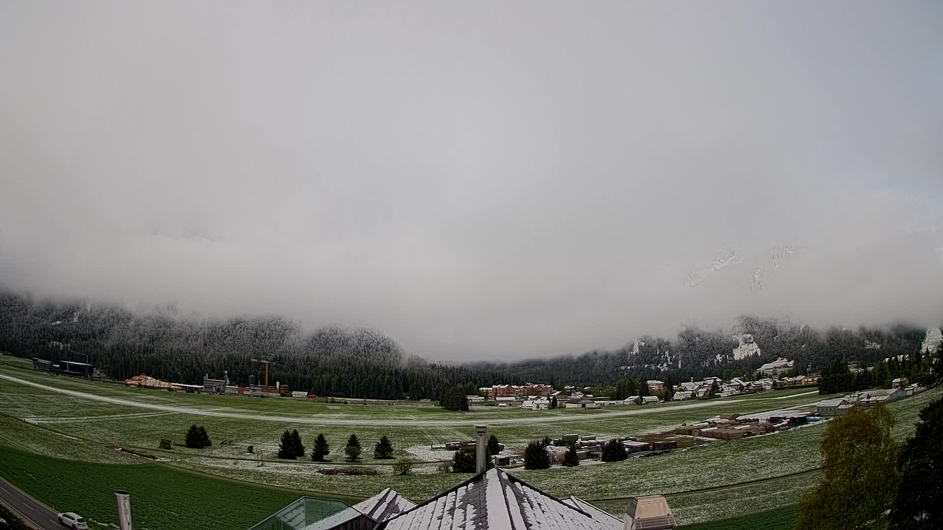Webcam Toblach Dolomiten – Blick vom Hotel Rosengarten