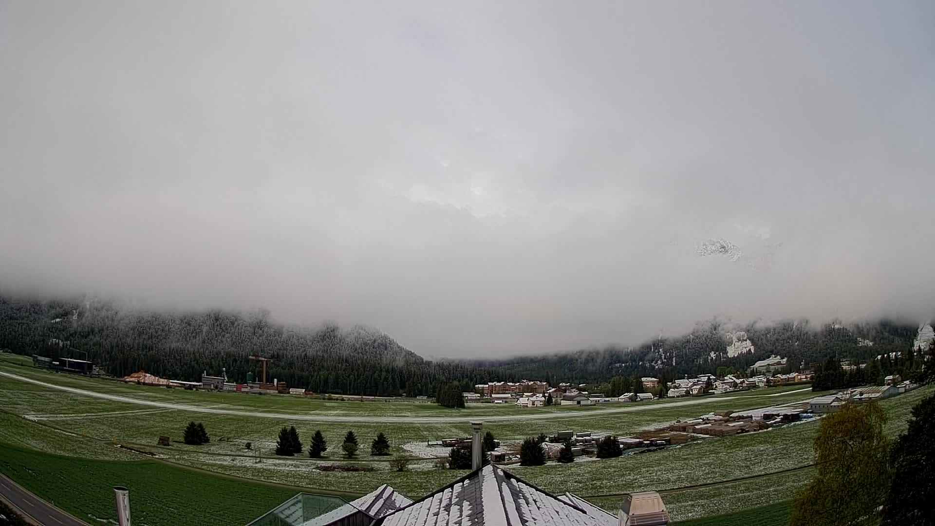Webcam Toblach Dolomitas – Vista desde el Hotel Rosengarten