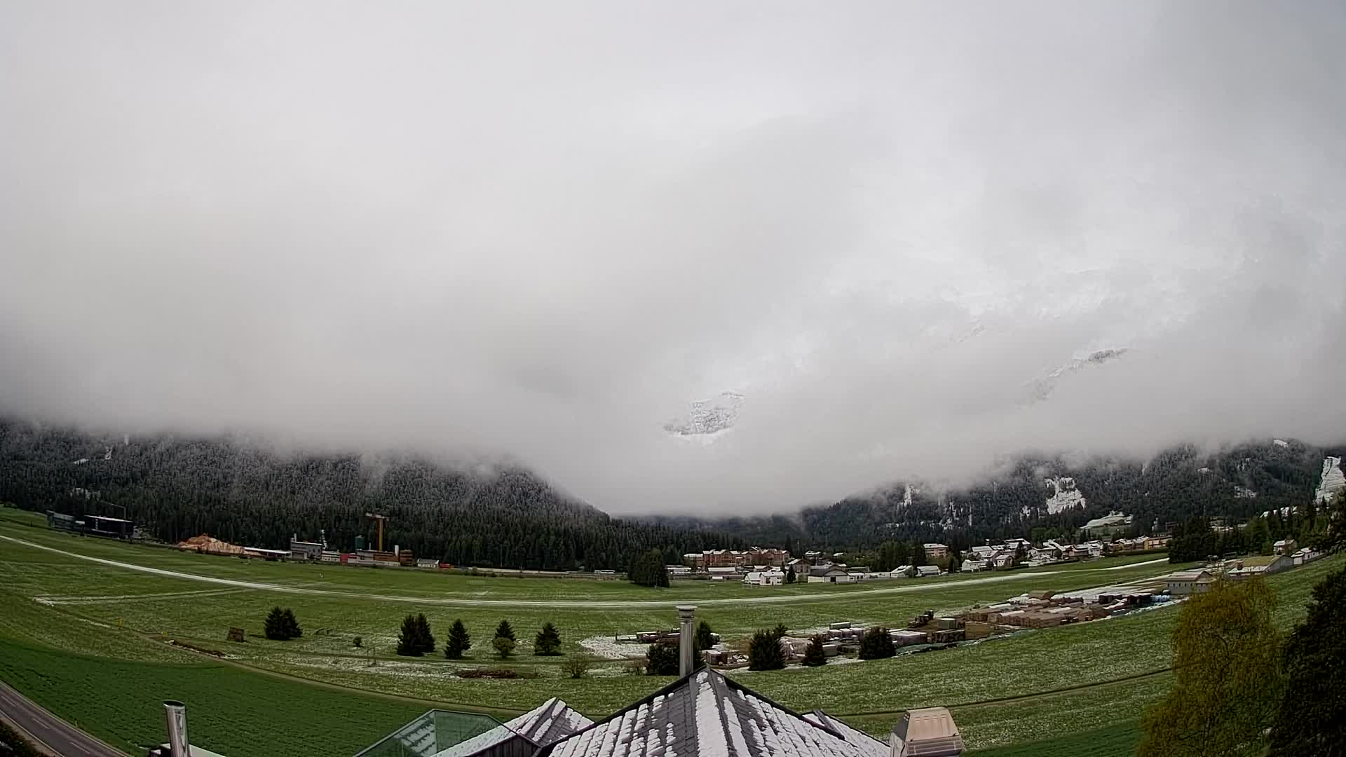 Webcam Toblach Dolomites – Vue depuis l’Hôtel Rosengarten
