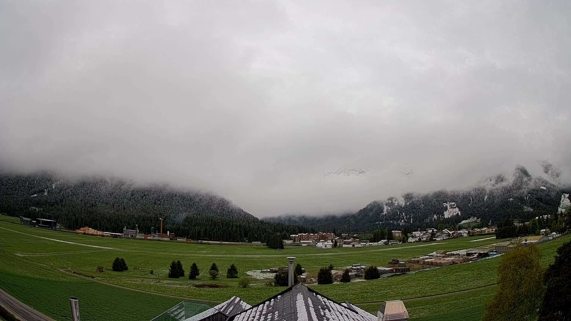 Webcam Toblach Dolomitas – Vista desde el Hotel Rosengarten