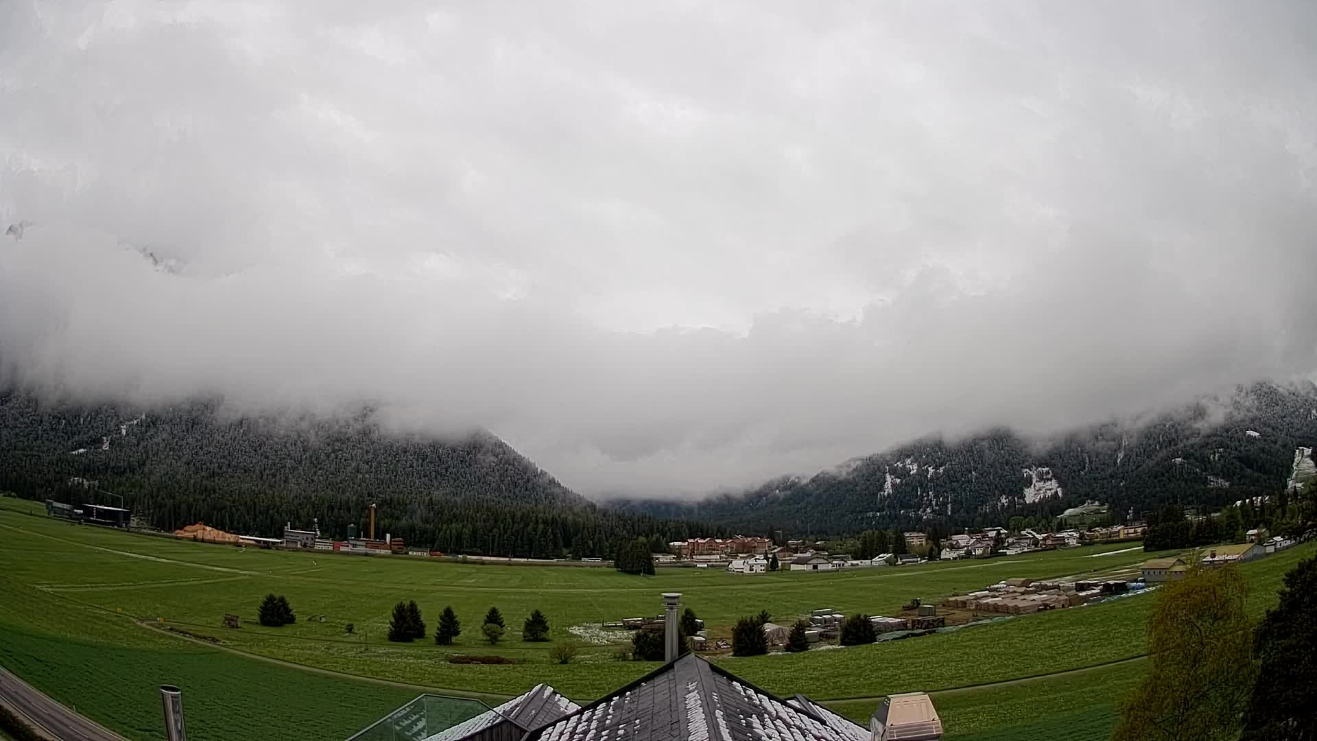 Webcam Toblach Dolomiten – Blick vom Hotel Rosengarten
