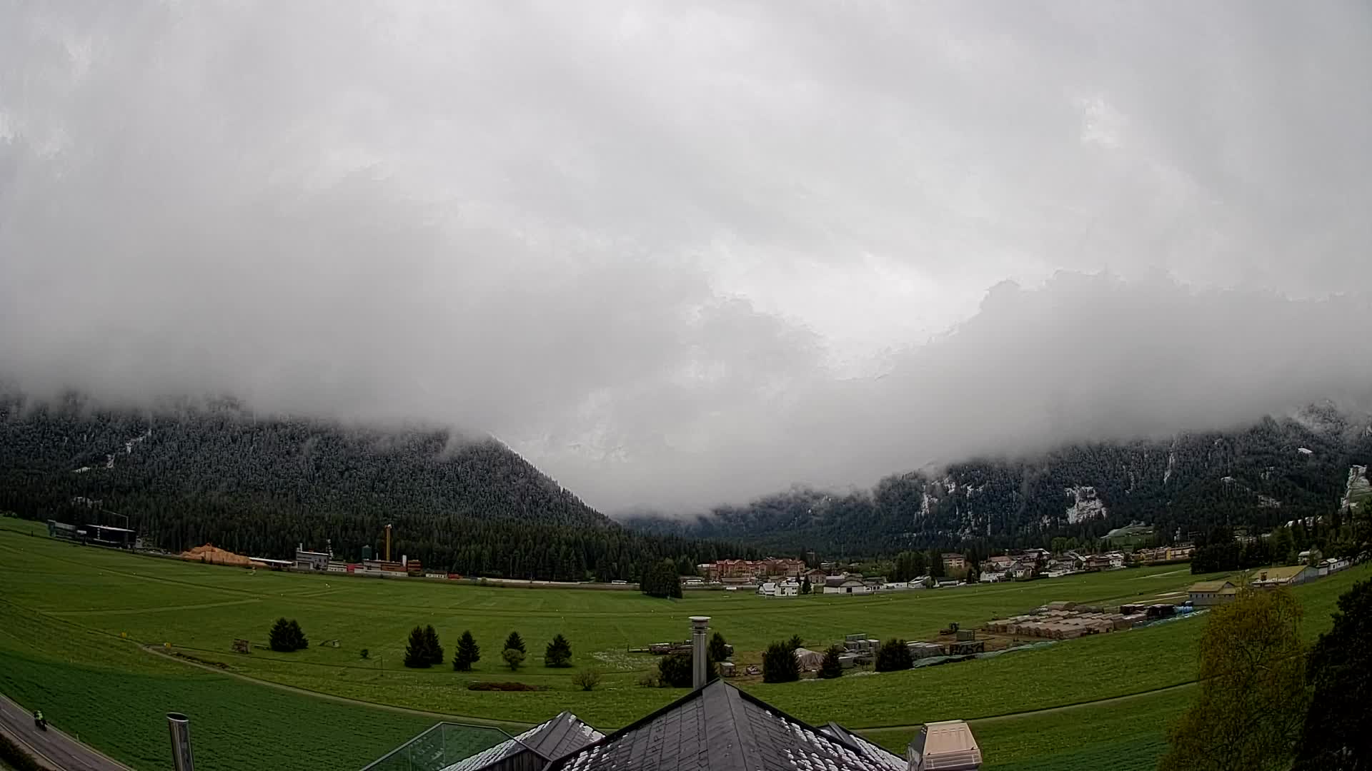 Webcam Toblach Dolomitas – Vista desde el Hotel Rosengarten