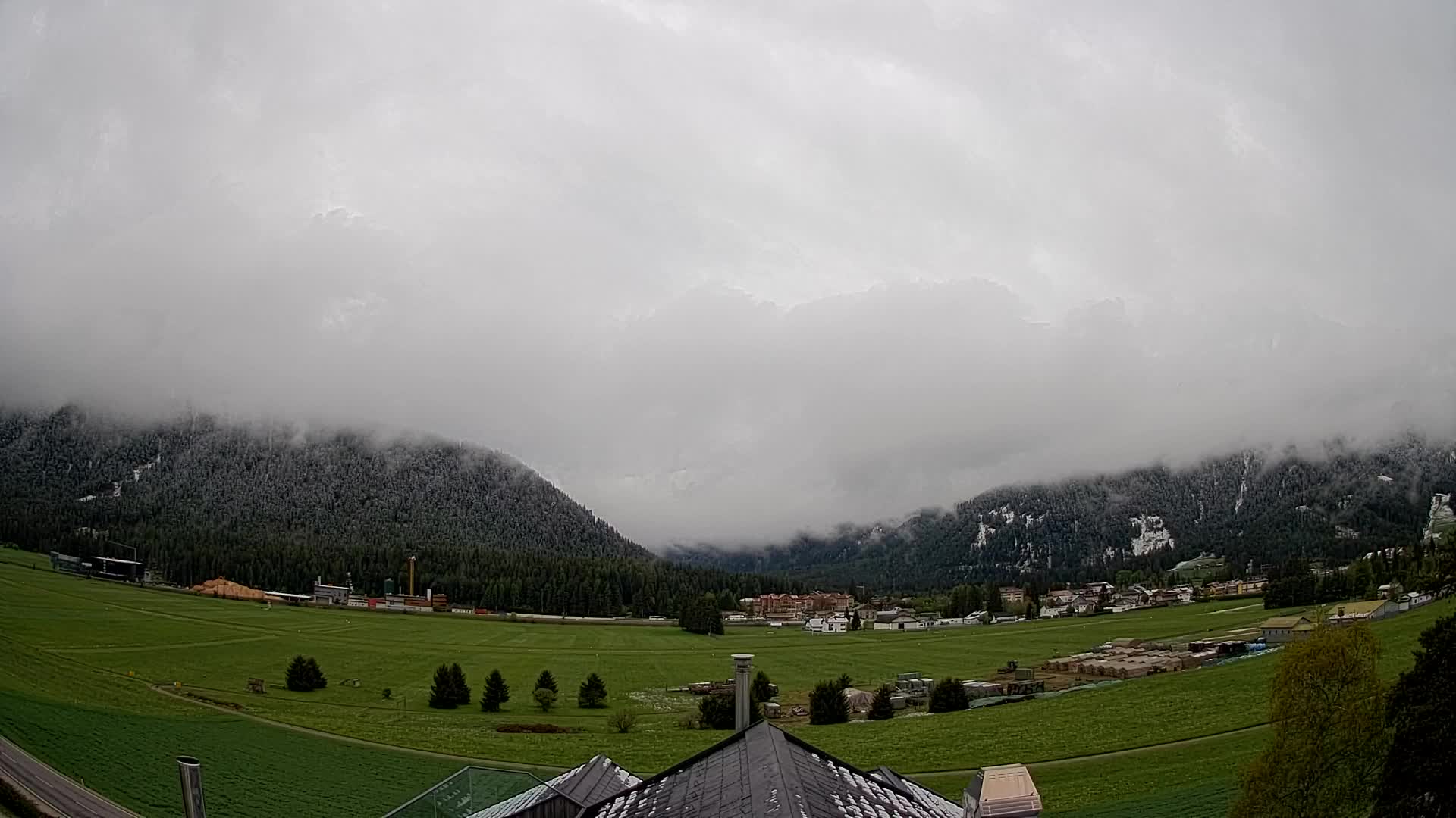 Webcam Toblach Dolomitas – Vista desde el Hotel Rosengarten