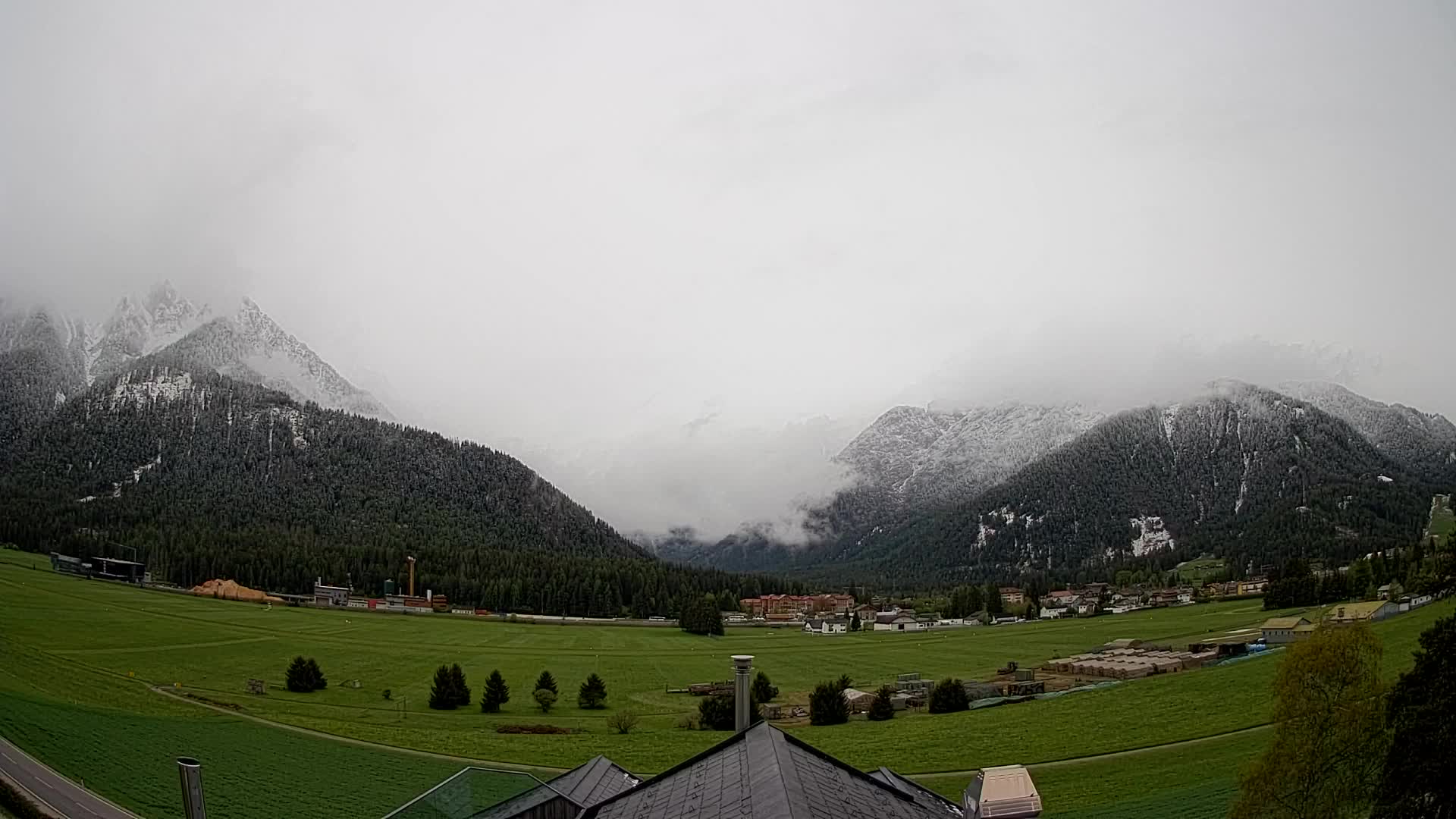 Webcam Toblach Dolomiten – Blick vom Hotel Rosengarten