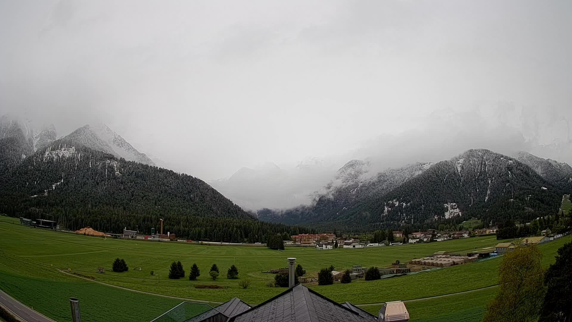 Webcam Toblach Dolomiten – Blick vom Hotel Rosengarten